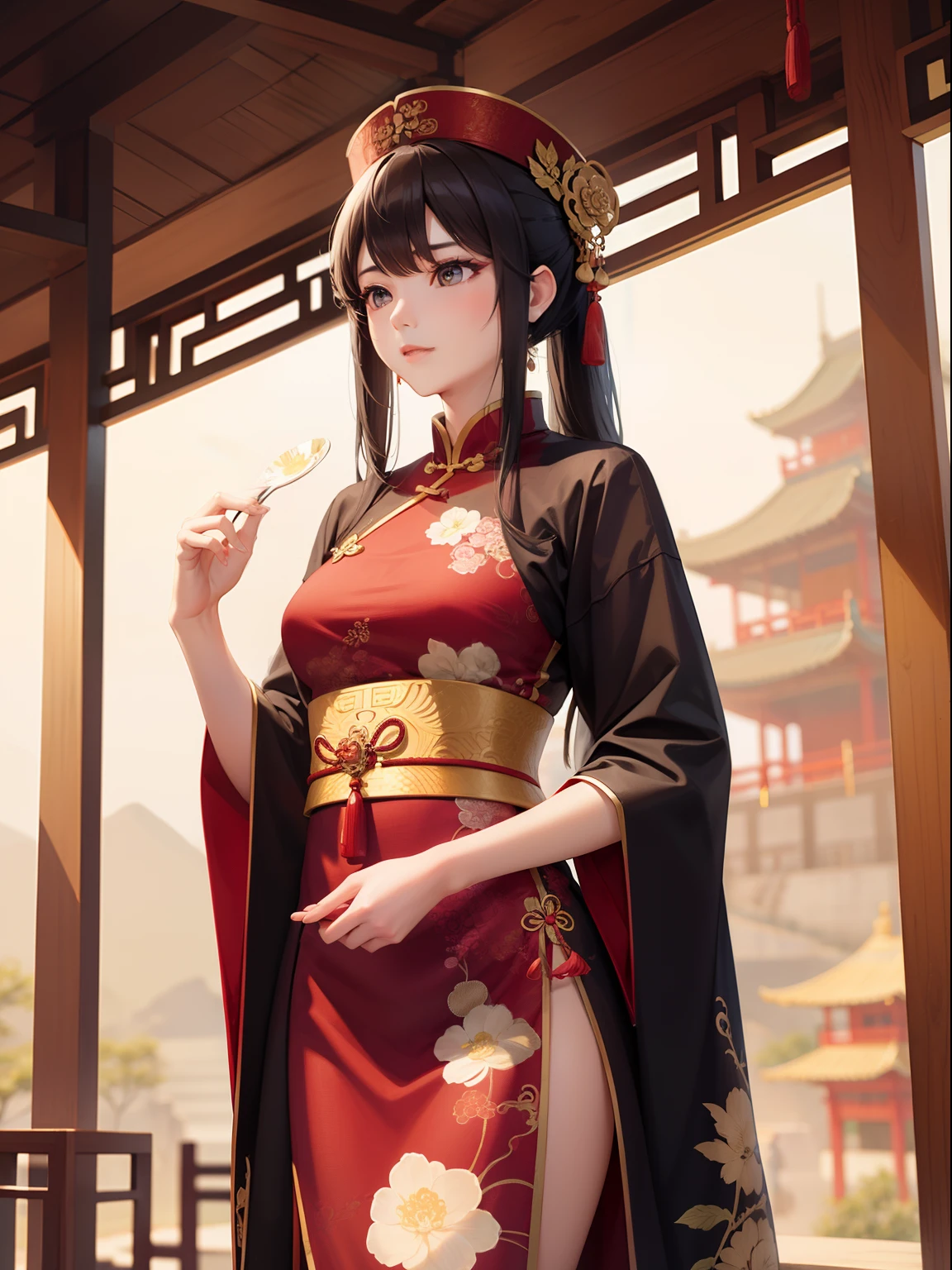 woman, China, ancient, traditional