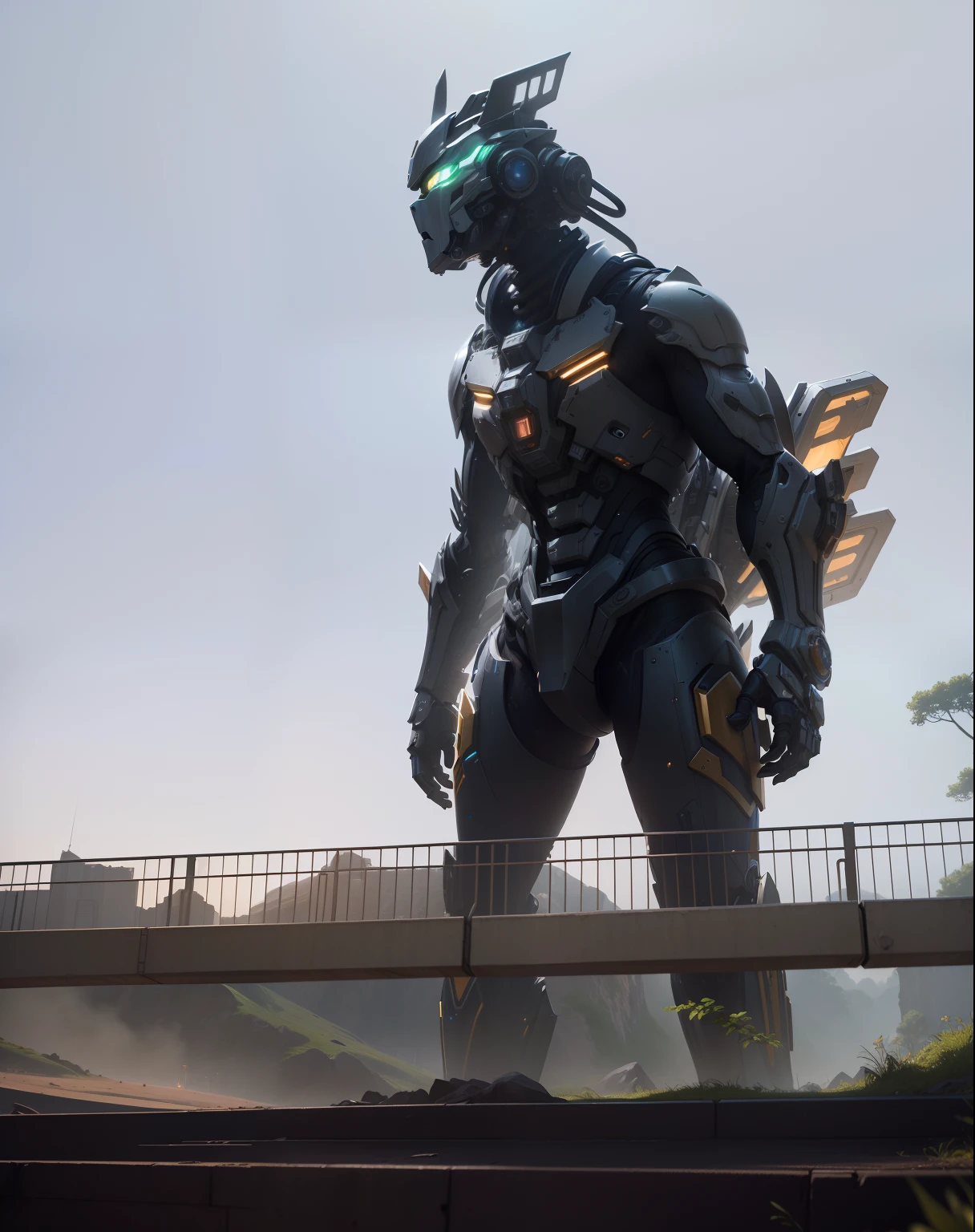 Hyper-detailing,A high resolution,Hyper-detailing,best qualtiy,astounding,top Quority,the Extremely Detailed CG Unity 8K Wallpapers,cinmatic lighting,Cool mech style,Bright metal,Transformers style