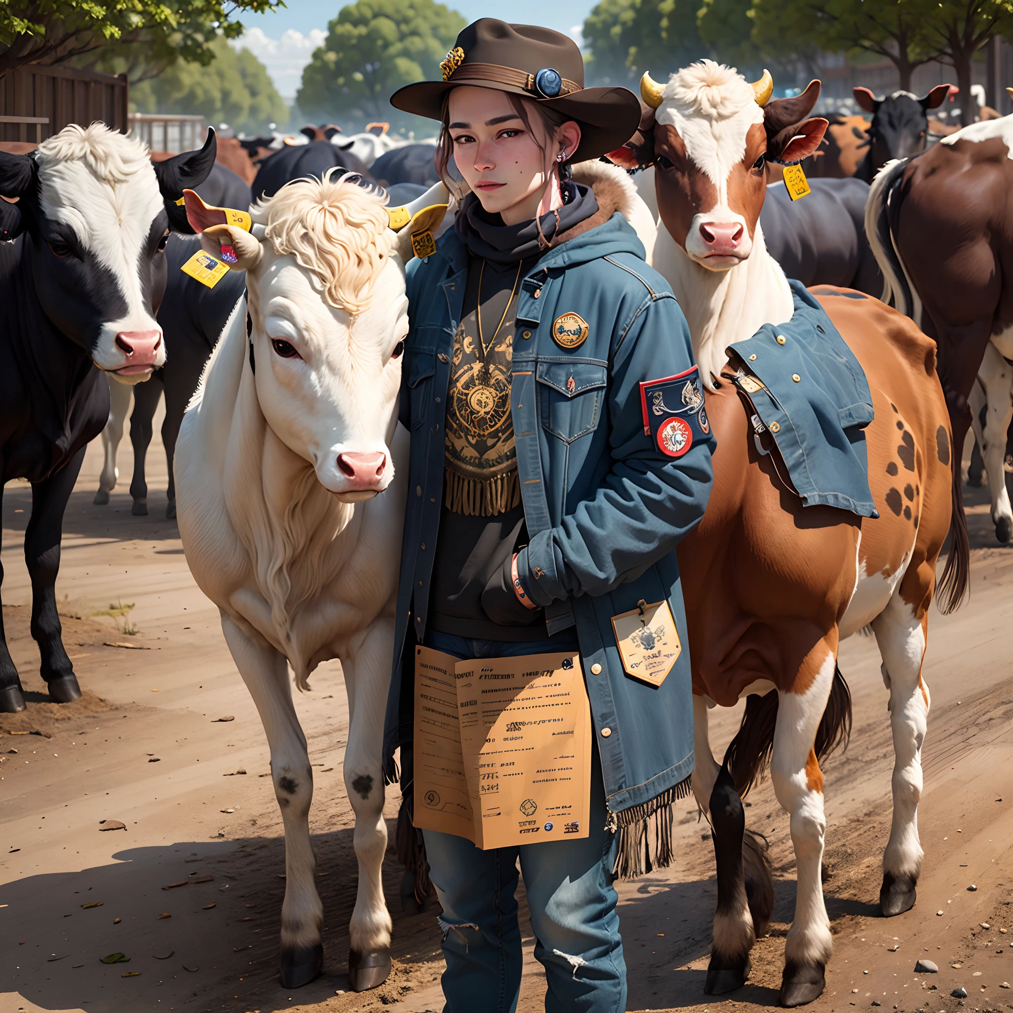 Zodiac cattle， badges