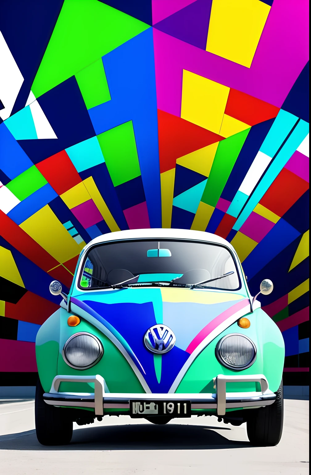 ( Volkswagen Fusca de 1969,REALISMO EXTREMO TD), Eduardo Kobra ,Romero Brito,The Filling Twins ,multidimensional geometric wall PORTRAIT, arte, Chibi,
Yang08k, lindo, Colouring,
Primary works, qualidade superior, melhor qualidade, Arte Oficial, Beautiful and Aesthetic, 512 mil