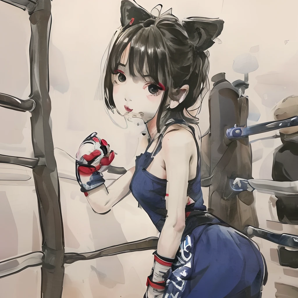 Cai Xukun boxing