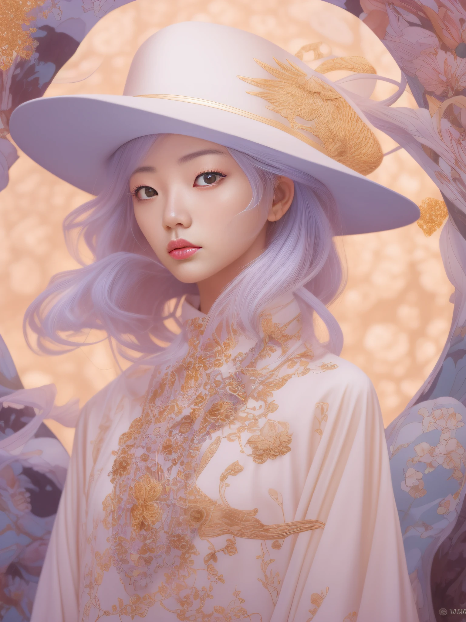 a strongly felt, vigorously articulated, carefully navigated exploration of tradition and civilization by Hsiao-Ron Cheng, James jean, Miho Hirano, takato yamamoto, centipedes extremely moody lighting, detailed facial features, ray tracing, Fujicolor, cowboy shot, 8K, retina, anatomically correct, textured skin, award winning, 16k