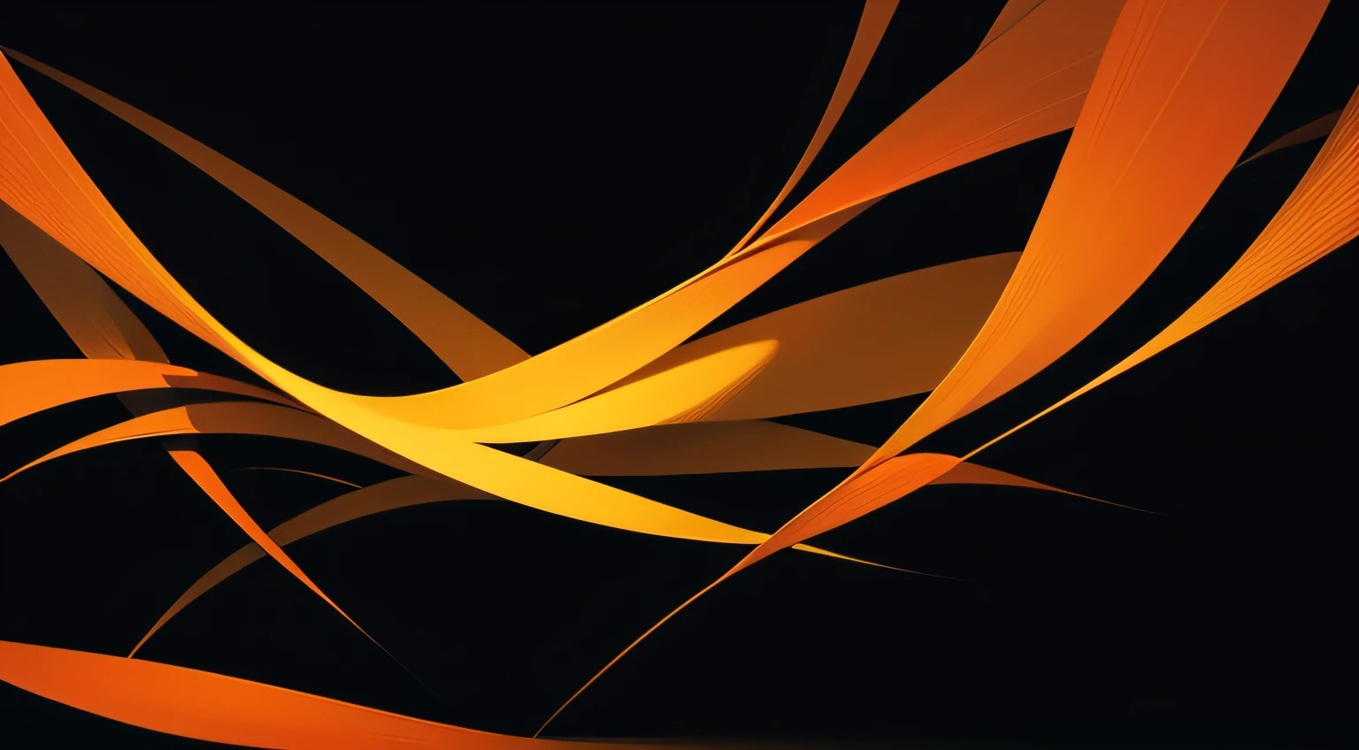 Black background with overlapping triangles,Light,Vector graphics,originality