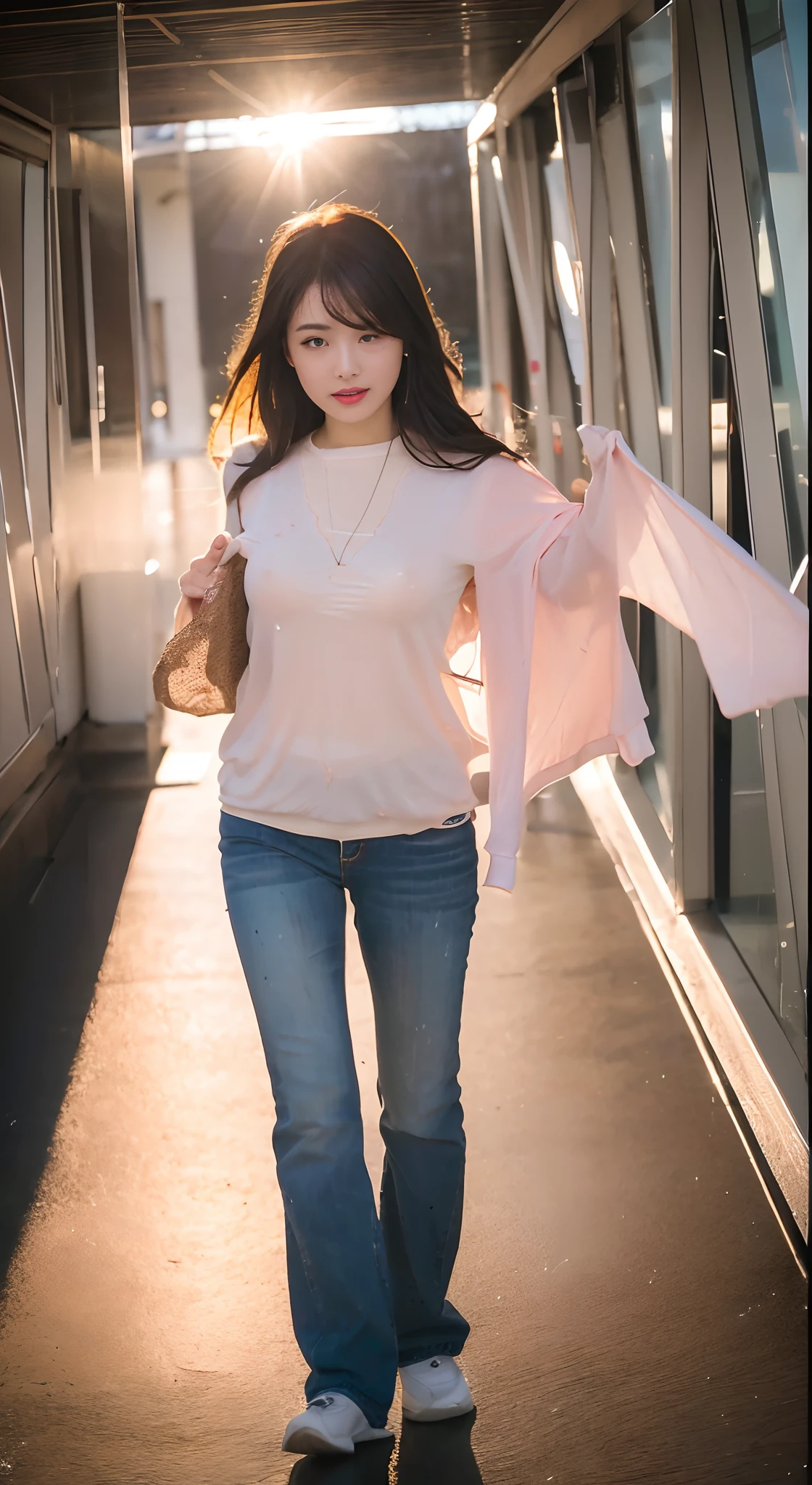 (Top Quality, 8k, RAW Photos, Masterpieces, Intricate Details: 1.4), Photorealistic: 1.3, 1 Beauty, Small Face: 1.4, Detailed Focus, Detailed and Beautiful Face, Detailed Double, Detailed Fingers, Detailed Legs, Detailed Skin, (Sweaty and Wet Skin, Tear Bags: 1.2), (Large Breasts: 1.2), (Location: Relaxation Salon Sit on the bed, Spread Your Legs: 1.2), ( Dark red lace underwear, wet bikini: 1.2), (looking at the camera, from below)