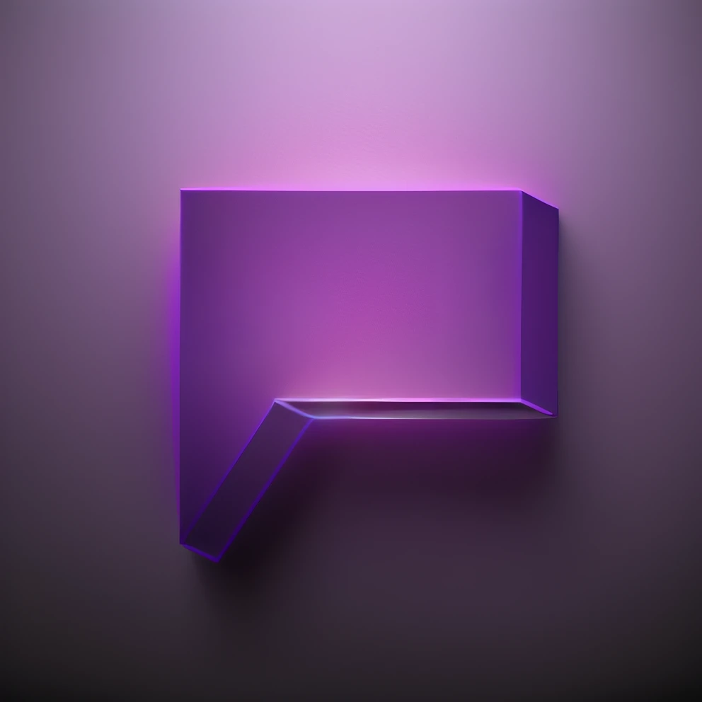 3D,pictogram,c4d,OC rendering,Red to purple gradient