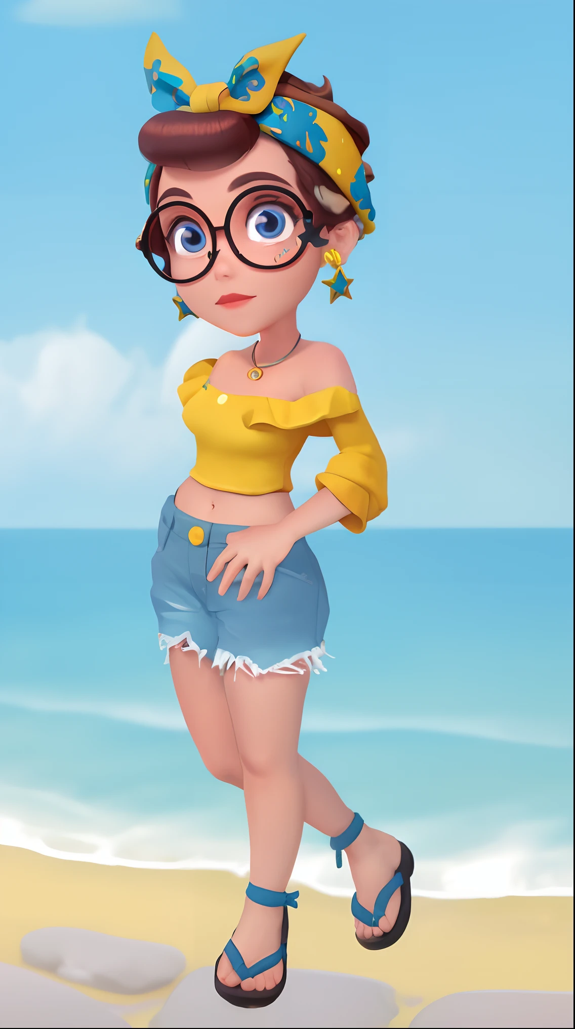 Ocean，Cartoon，CGSociety，8k --auto --s2