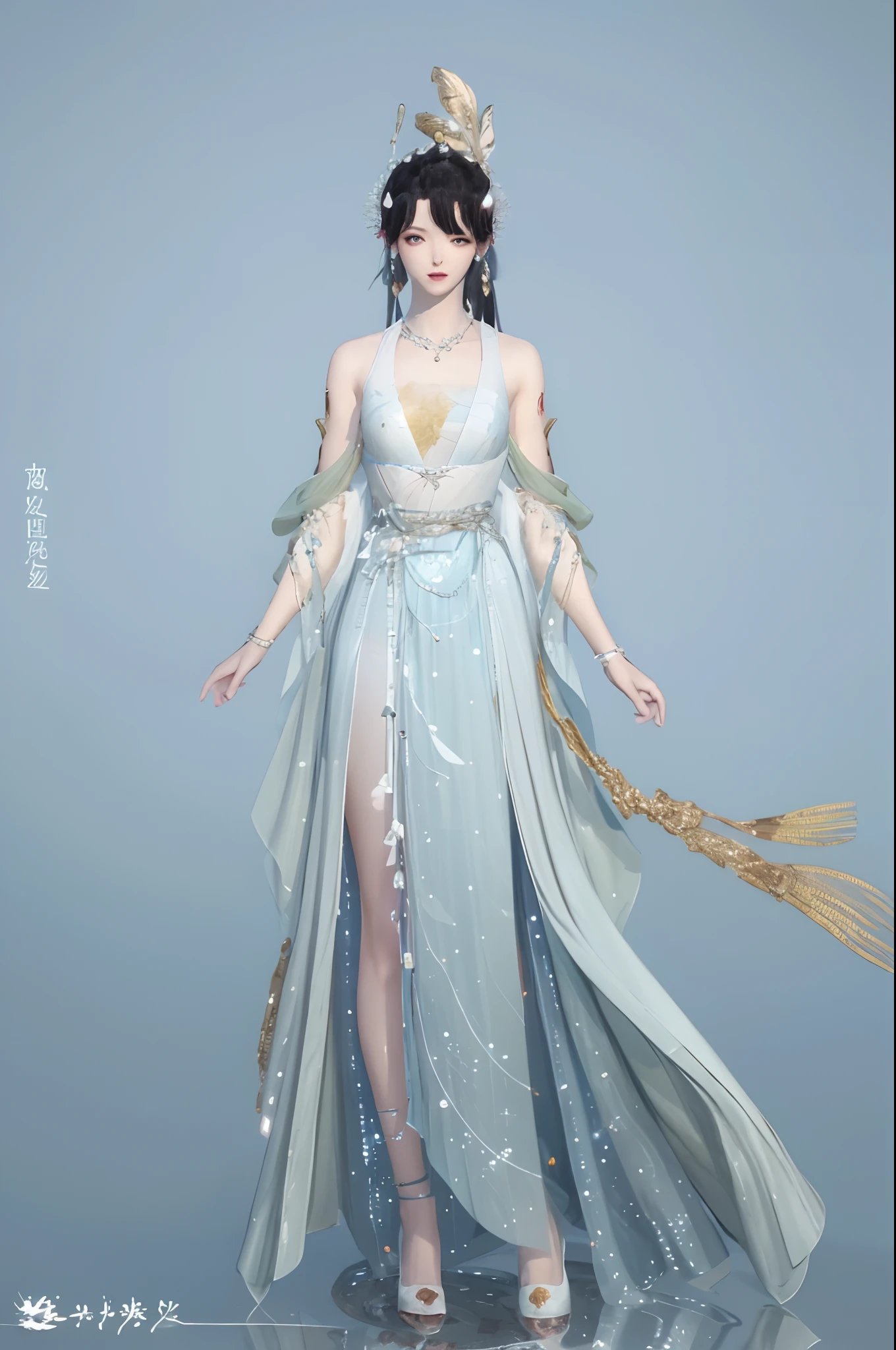 (best qualtiy,tmasterpiece:1.2),超高分辨率,realisticlying,Front lighting,Complicated details,Exquisitedetailsandtextures,(1girll),独奏,The upper part of the body,red color Hanfu,Petal pattern,Nice big eyes,Red dress,beauitful face,facing to audience,Streamers,gossamer,(年轻),Facial highlights,Detal Face,tear-mole,white skinned,Silvery hair,High ponytail,looking at viewert,largeeyes,(Openwork pattern),耳Nipple Ring,slimfigure,white backgrounid,correct hand,profesional lighting,photon maping,Radio City,physically-based renderingt