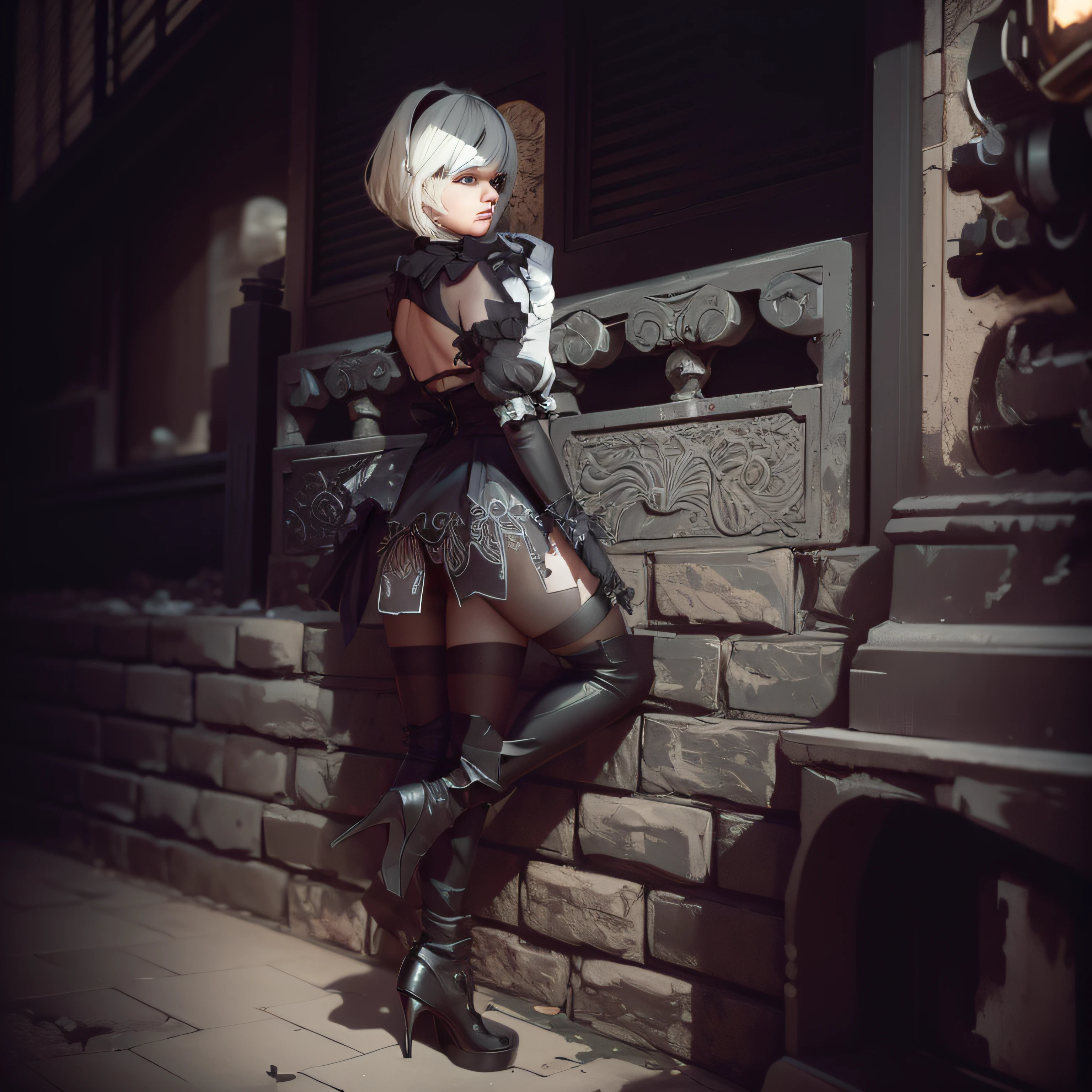 2b nier automata photorealistic