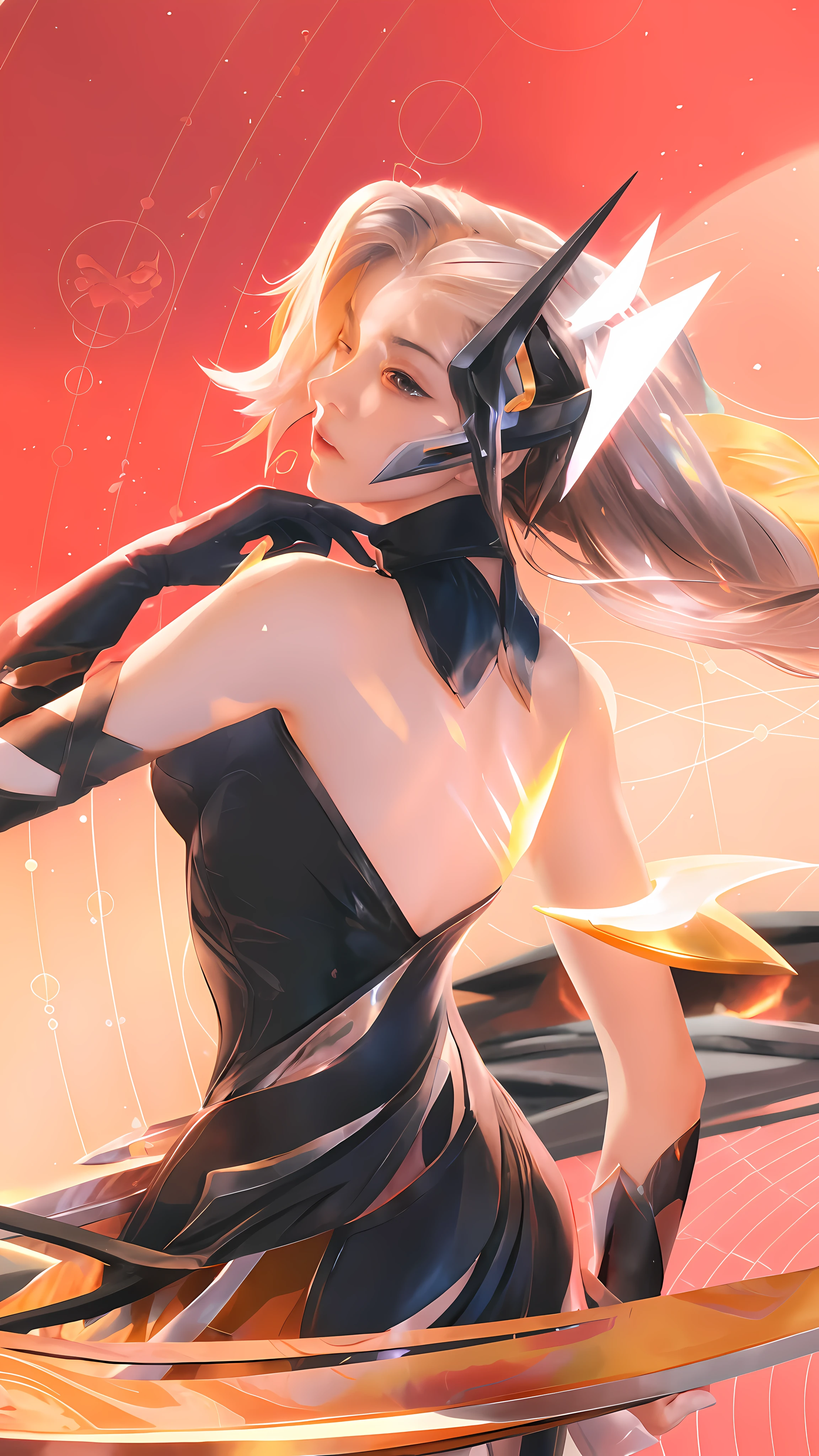 anime girl with sword and sword in a black dress, extremely detailed artgerm, style artgerm, anime art wallpaper 4k, artgerm on artstation pixiv, anime art wallpaper 4 k, ! dream artgerm, anime art wallpaper 8 k, ig model | artgerm, digital anime art, fanart best artstation, advanced digital anime art