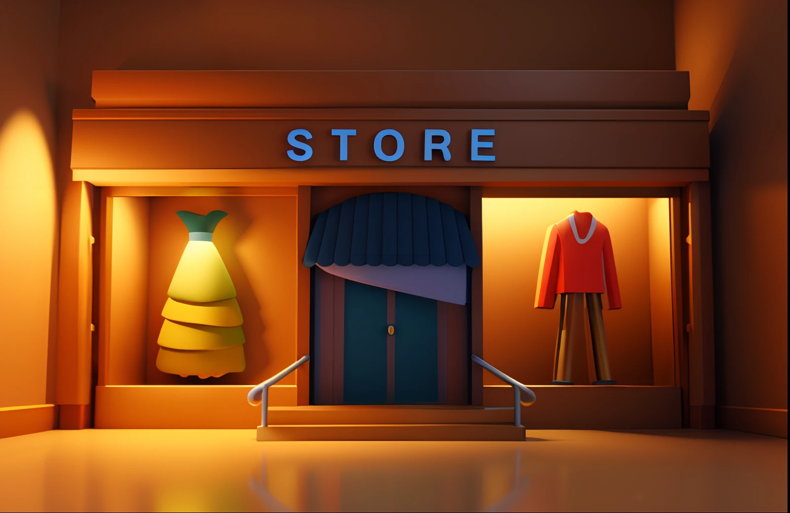 masterpiece, best quality, toon,3d,indoors,night,