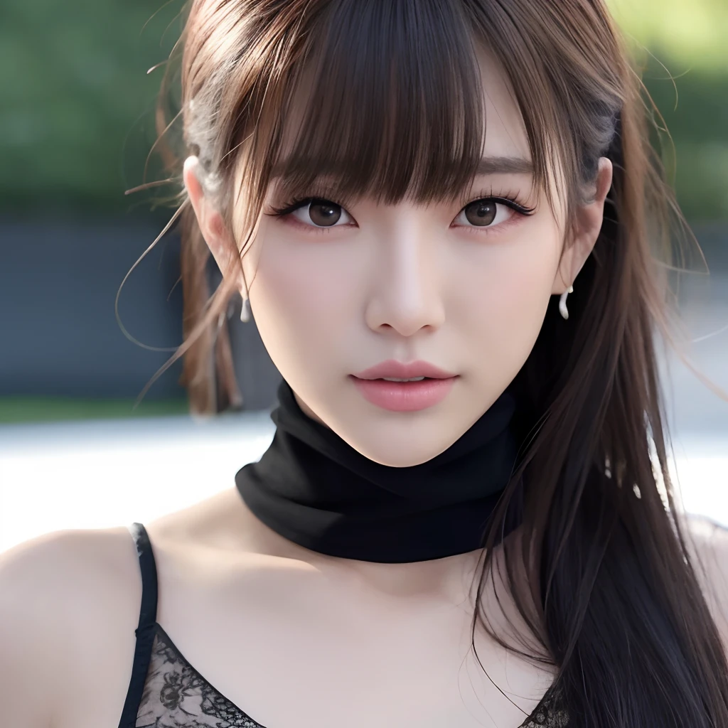 (Happiness like a goddess:1.2)、KPOP Idol、20yr old、brown-eyed、poneyTail、(RAW Photography:1.2)、(photoRealstic:1.4)、(masterpiece:1.3)、(intricate detailes:1.2)、delicate、beautifuldetails、(A detailed eye)、(detailed facial features)、(Elegant dress)、小柄、small tits、big breasts thin waist、(Viewers:1.2)、Large circle earrings、slim legs、(skiny)、(top-quality:1.4)、(超A high resolution:1.2)、cinematric light、outside of house、(highly detailed figure)、(lipgloss、eye lashes、top-quality、超A high resolution、depth of fields、Caustics、Wide-area lighting、Natural Shading、85mm、f/1.4、ISO 200、1 /160s:0.75)、Dynamic poses、
