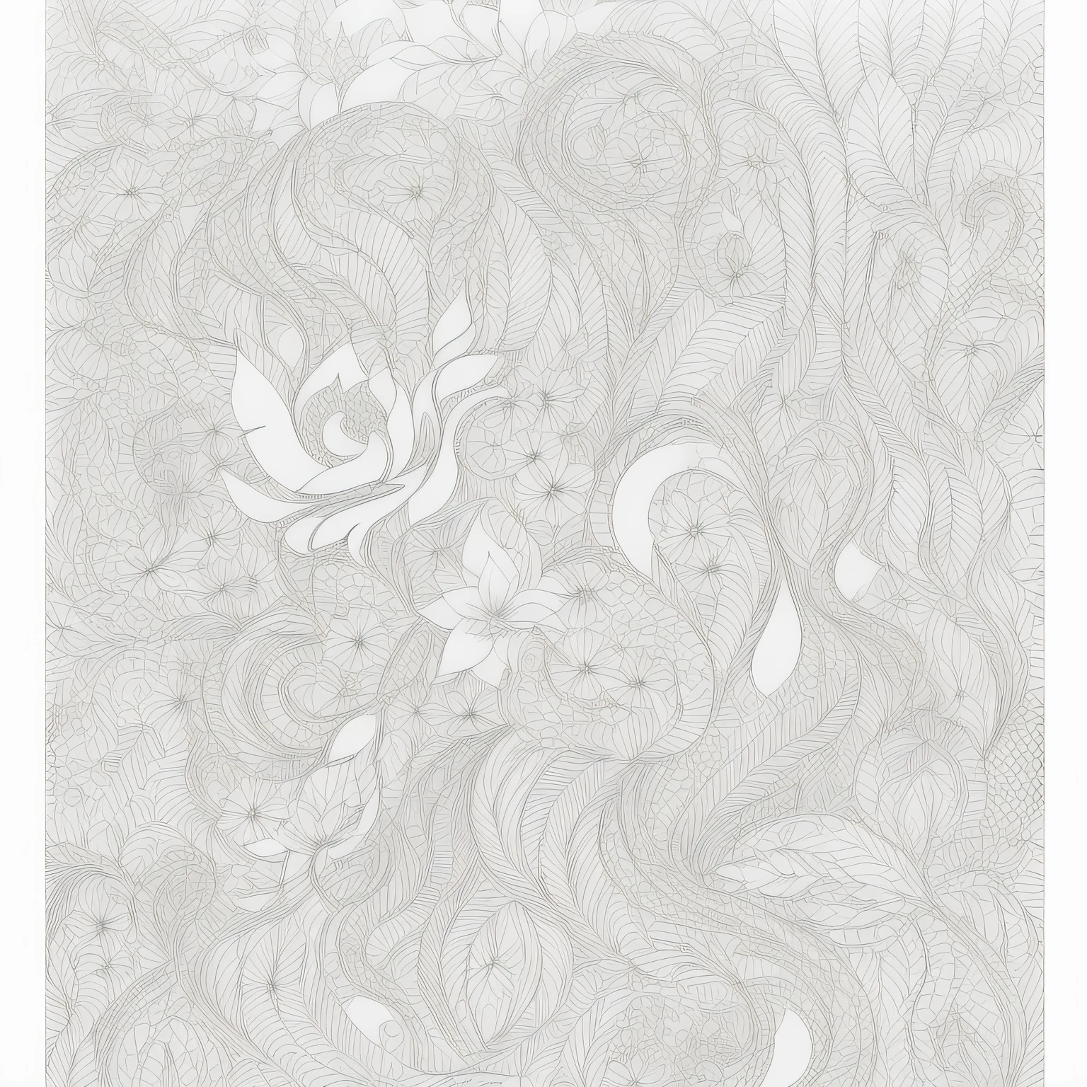(Monochrome images:1.3)、(Perilla coloring book:1.3)、It features a simple、Draw with outline