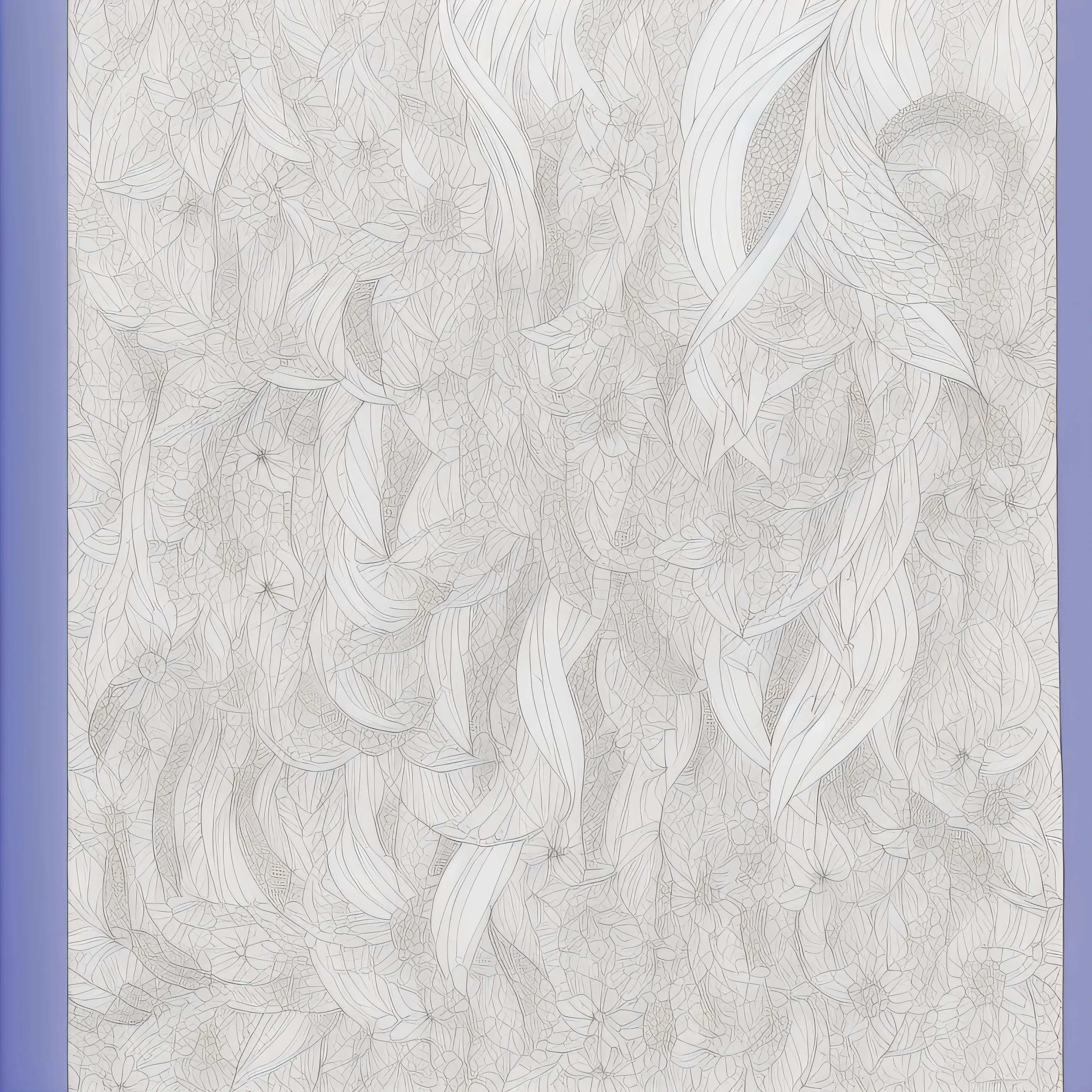 (Monochrome images:1.3)、(Digitalis coloring book:1.3)、It features a simple、Draw with outline