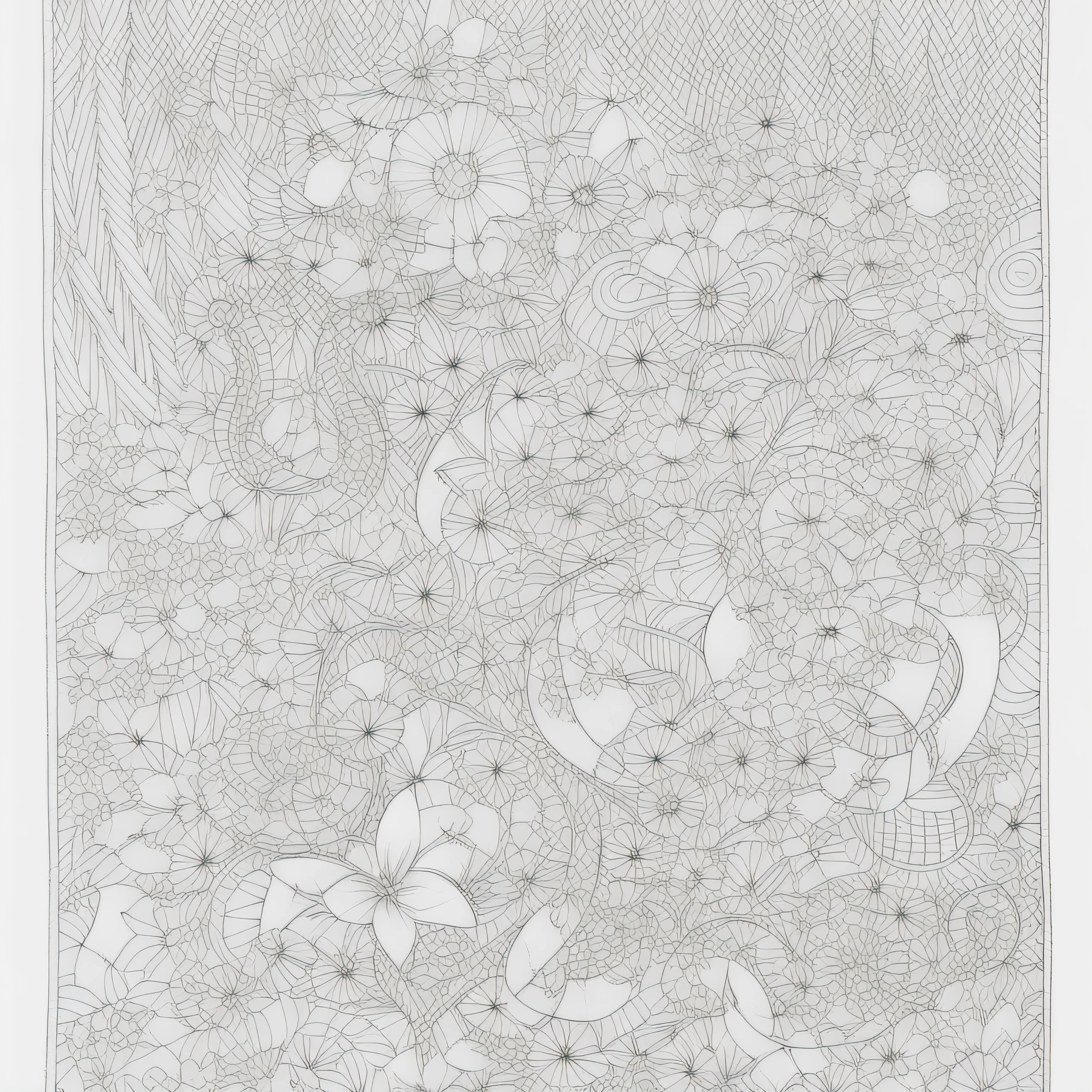 (Monochrome images：1.3)、(Tokiso coloring book:1.3)、It features a simple、Draw with outline