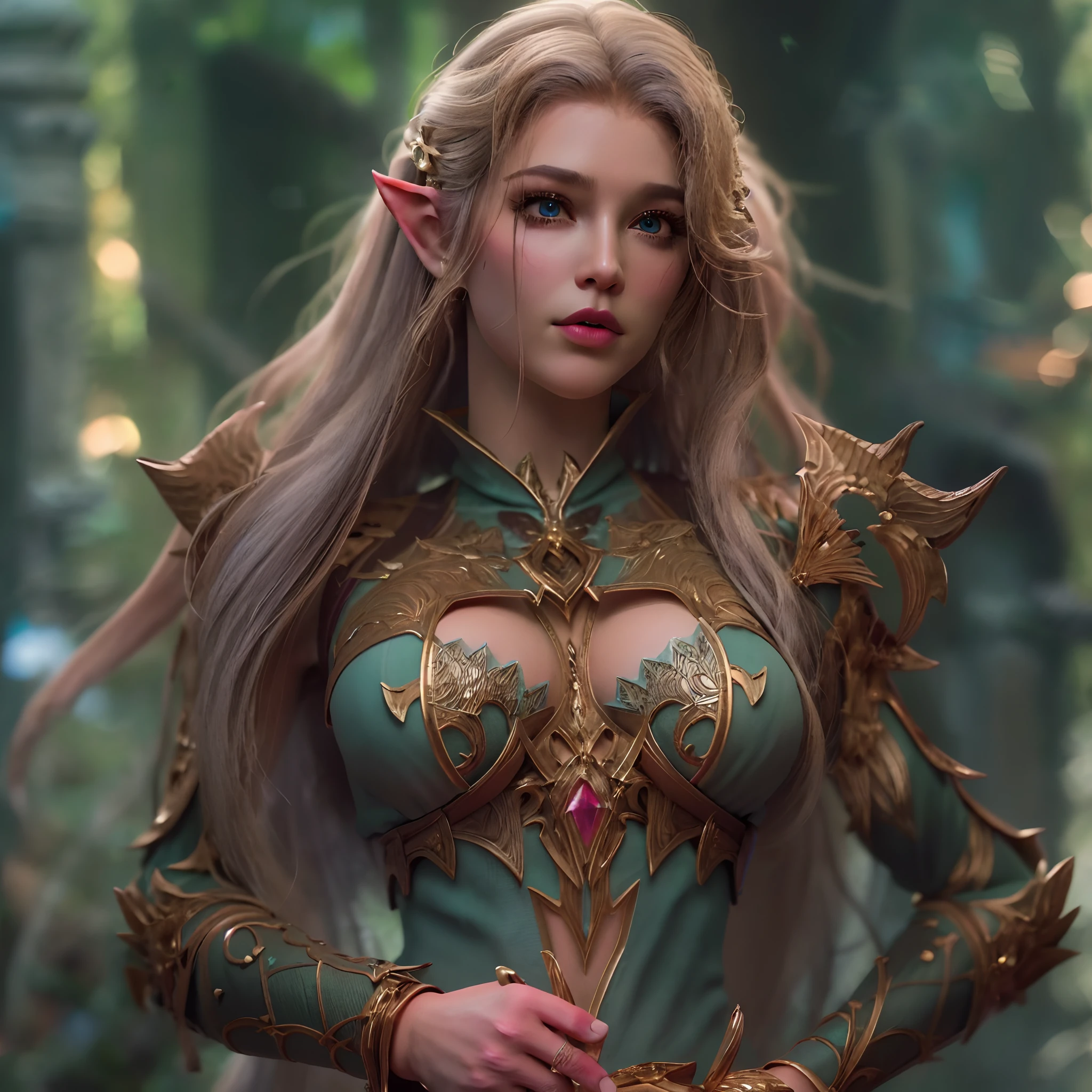 high details, best quality, 8k, [ultra detailed], masterpiece, best quality, (extremely detailed), dynamic angle, ultra wide shot, photorealistic, fantasy art, dnd art, rpg art, realistic art, a wide angle picture of an epic female elf, full body, [[anatomically correct]] full body (intricate details, Masterpiece, best quality: 1.6) casting a spell (intricate details, Masterpiece, best quality: 1.5), casting an epic spell, [colorful magical sigils in the air],[ colorful arcane markings floating] (intricate details, Masterpiece, best quality: 1.6) holding a [sword] (intricate details, Masterpiece, best quality: 1.6) holding a [sword glowing in red light] (intricate details, Masterpiece, best quality: 1.6). in fantasy urban street ( (intricate details, Masterpiece, best quality: 1.6), a female, beautiful epic female elf, wearing elven leather armor (intricate details, Masterpiece, best quality: 1.3), high heeled leather boots, ultra detailed face (intricate details, Masterpiece, best quality: 1.6), small pointed ears, thick hair, long hair, dynamic hair, fair skin intense eyes, fantasy city background (intricate details, Masterpiece, best quality: 1.6), sun light, backlight, depth of field (intricate details, Masterpiece, best quality: 1.3), high details, best quality, highres, ultra wide angle