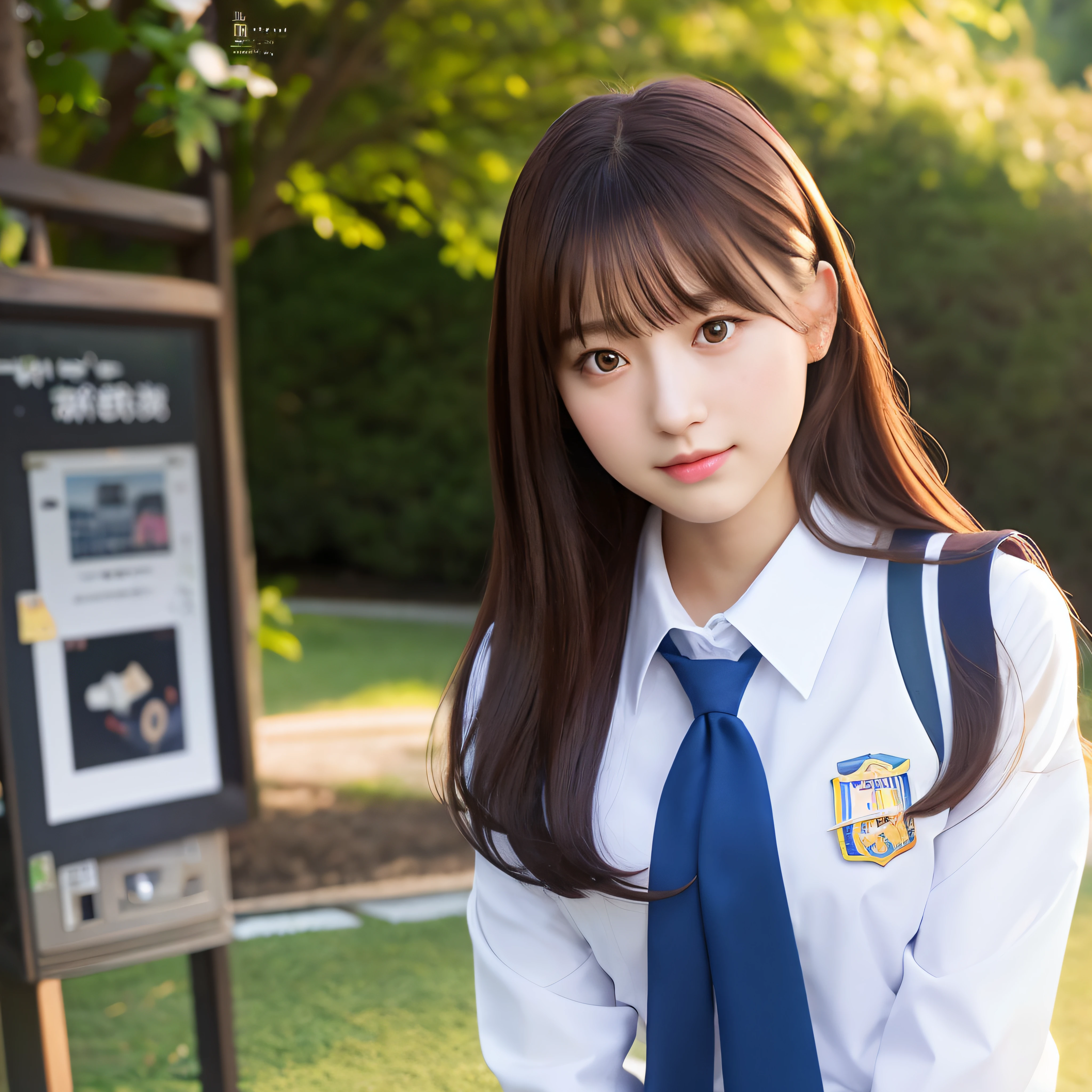 Arab asian woman in uniform sitting on grass, wearing japanese school uniform, Japan school uniform, japanese girl school uniform, JK Uniform, Cute Schoolgirl, Wearing school uniform, a hyperrealistic schoolgirl, Wearing a school uniform, a hyperrealistic schoolgirl, Young Pretty Gravure Idol, Young Gravure Idol, Seifuku, Realistic Young Gravure Idol