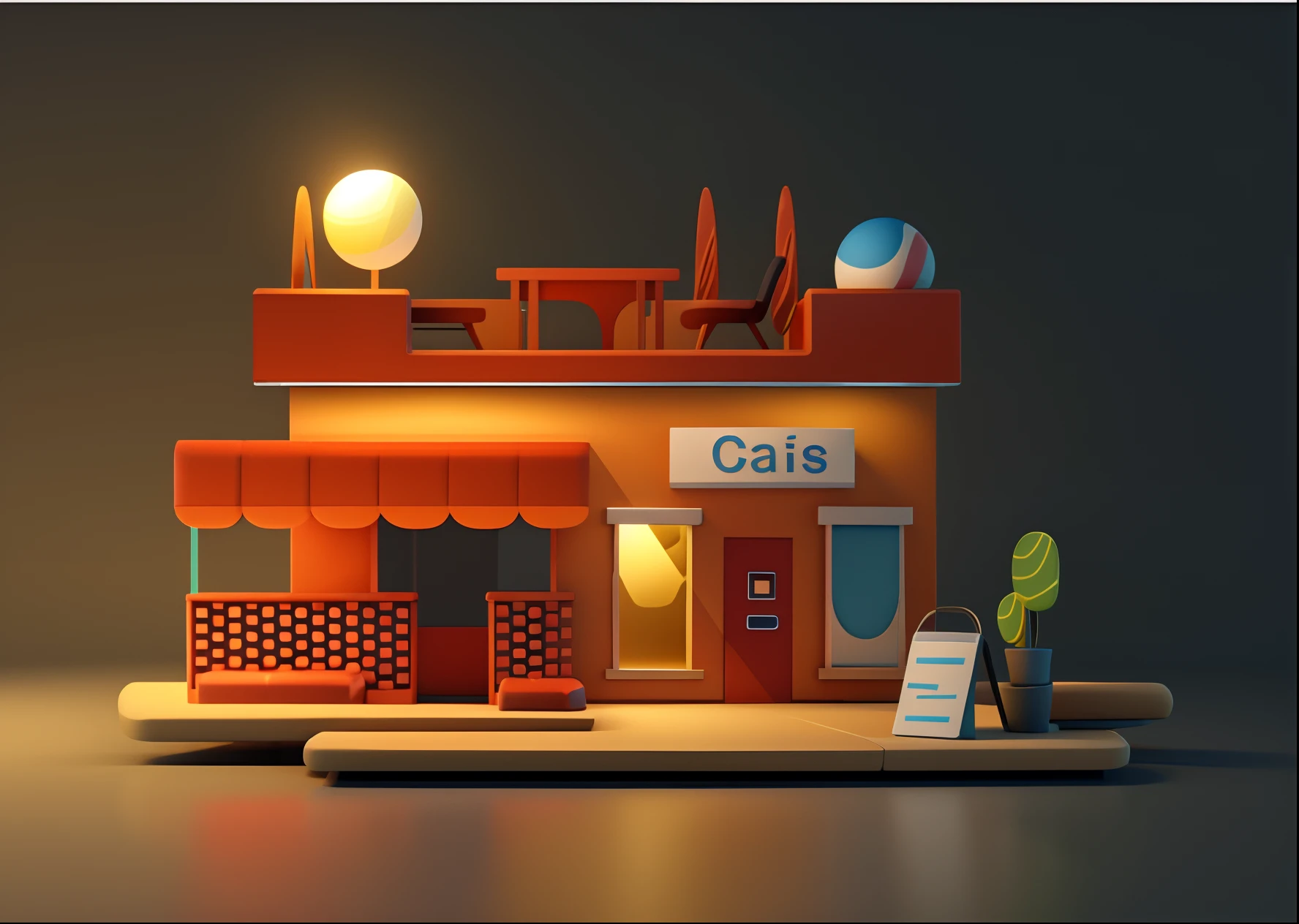 masterpiece, best quality, toon,3d,indoors,night,