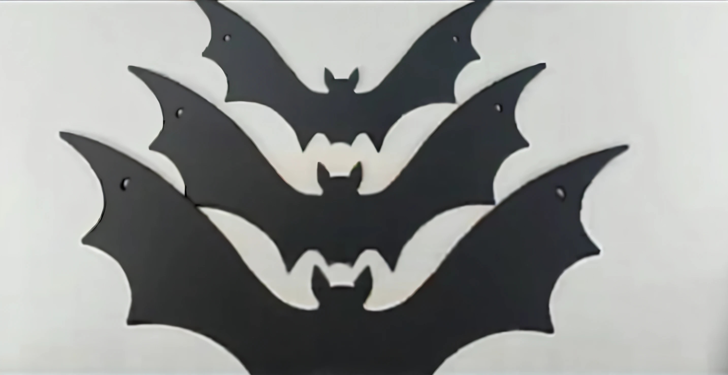 Close up of bat logo on white background, three bat head, the bats, Bat wings, batwings, Bat claw, Bat ears, flying bats, swarm of bats, Bartoit shape, Bat head, swarming swirling bats, bat, laser cut, bats in sky, vector art for cnc plasma, bats pop art, Bat nose