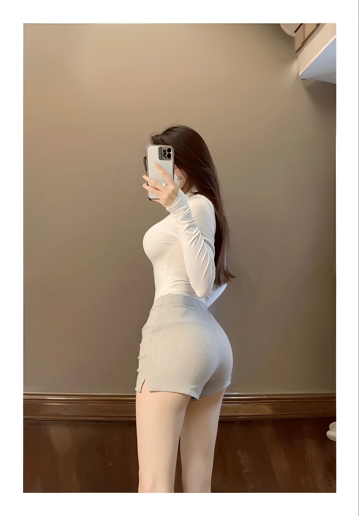 Alafi taking a selfie wearing a white shirt and shorts, smooth white tight clothes suit, wearing tight simple clothes, tight costume, skinny waist and thick hips, thicc, Thin waist, Casual, big breasts thin waist, 2 0 2 0 fashion, muted colored bodysuit, with a thin waist, sexy girl wearing shorts, photo of slim girl
