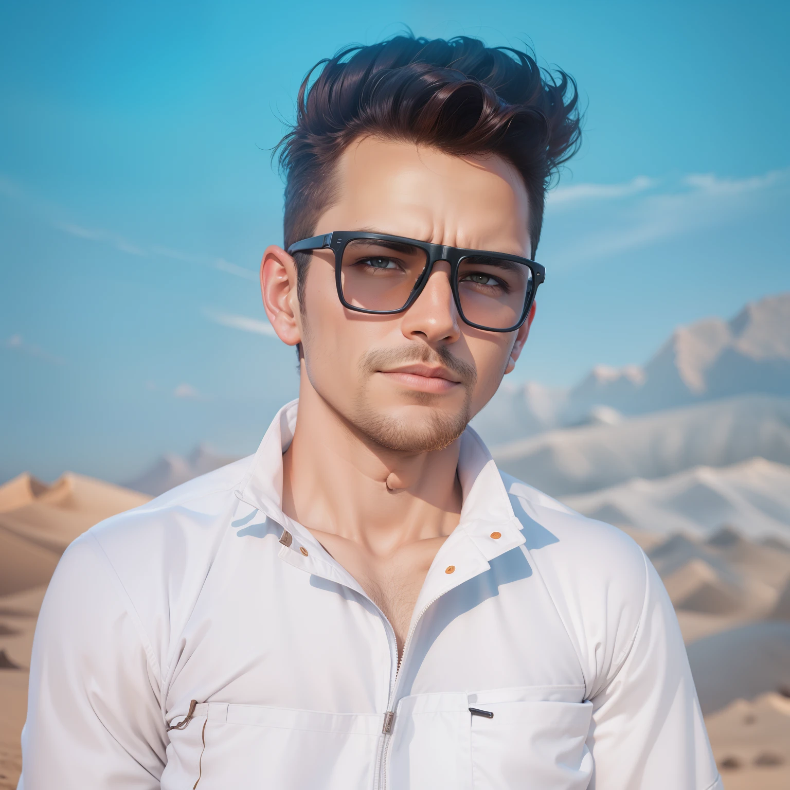 Change this background to dune, sunset , professional product photography