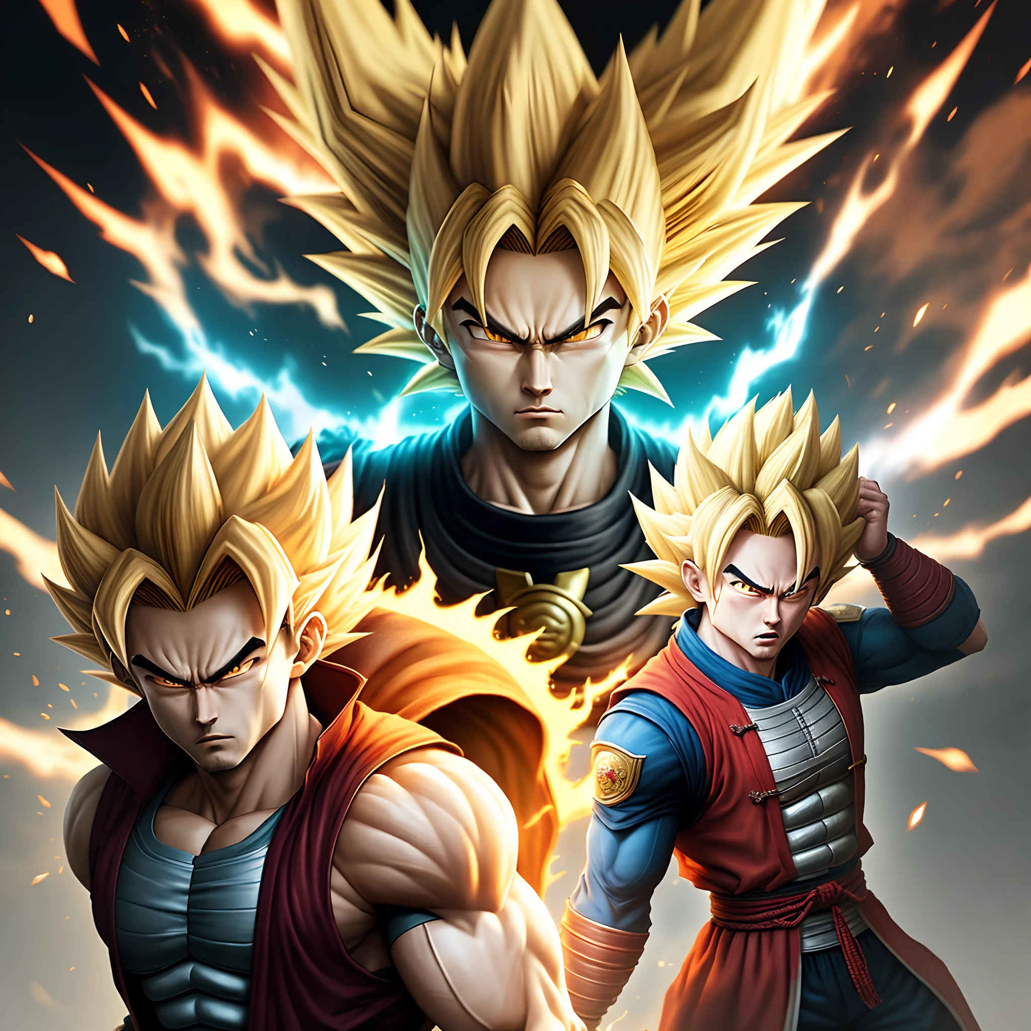 Super Saiyan Zhao Benshan changed faces