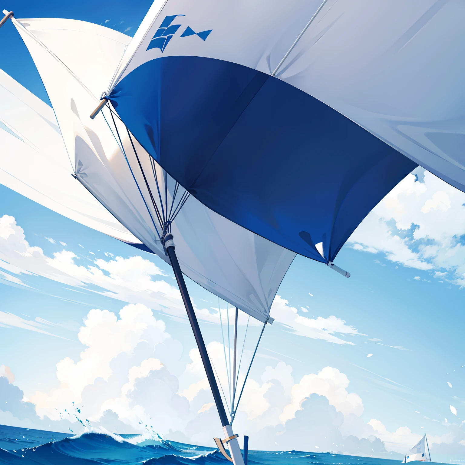 minimalist wind，Text style，Icon flag