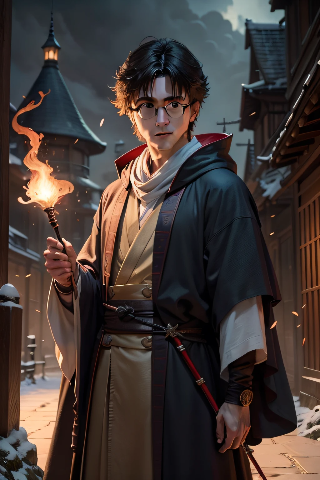 Harry Potter-style wizard，The protagonist of Ronin Kenshin