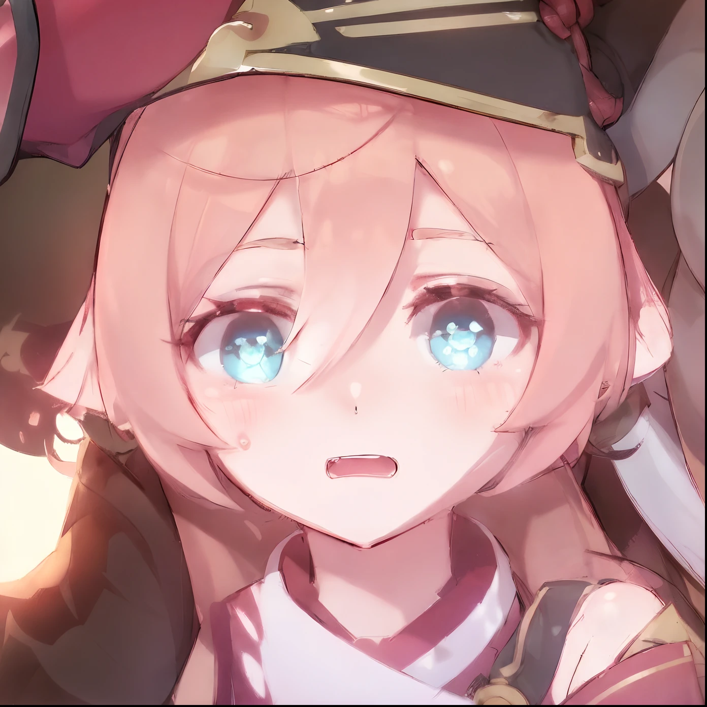 anime girl with a sword and a hat on her head, ayaka genshin impact, keqing from genshin impact, ayaka game genshin impact, zhongli from genshin impact, genshin, genshin impact character, genshin impact, cunning expression, edelgard fire emblem, detailed key anime art, onmyoji portrait, blush face, red blushing, cute red blushing expression.