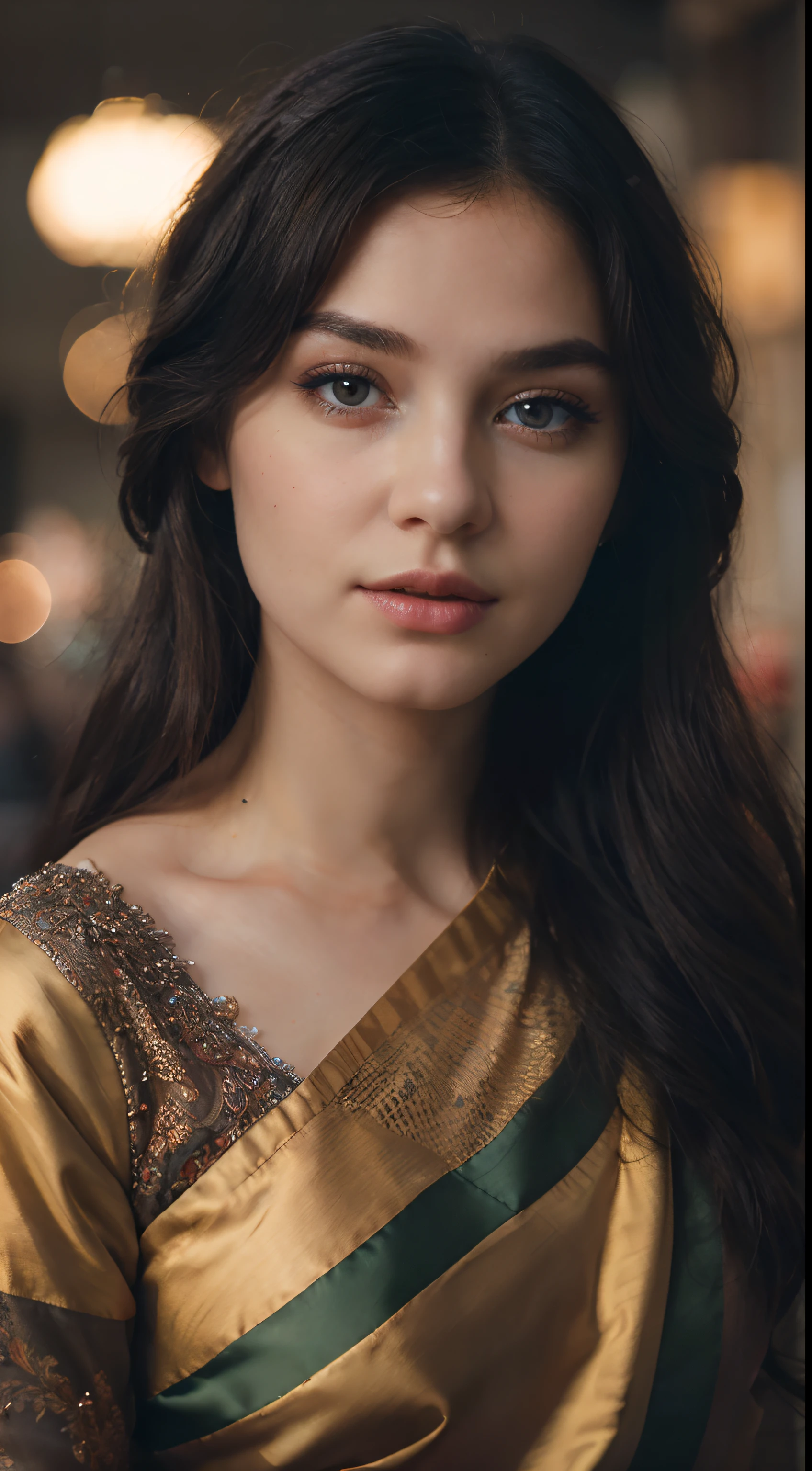 ((Best quality, 8k, Masterpiece :1.3)), 1girl, beautiful woman, (casual hairstyle,), casual wear: 1.2, interior, ultra-detailed face, delicate eyes, double eyelids, Russian, black hair, black eyes,