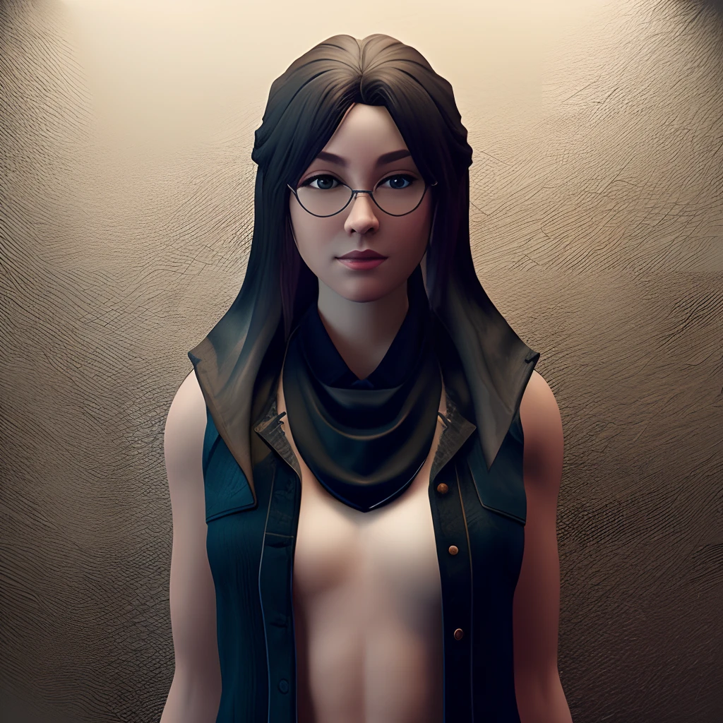 full bodyesbian,3d,Tall,Authentic textures,Detailed lighting,simple backgound,Delicate shadows,Beautiful female