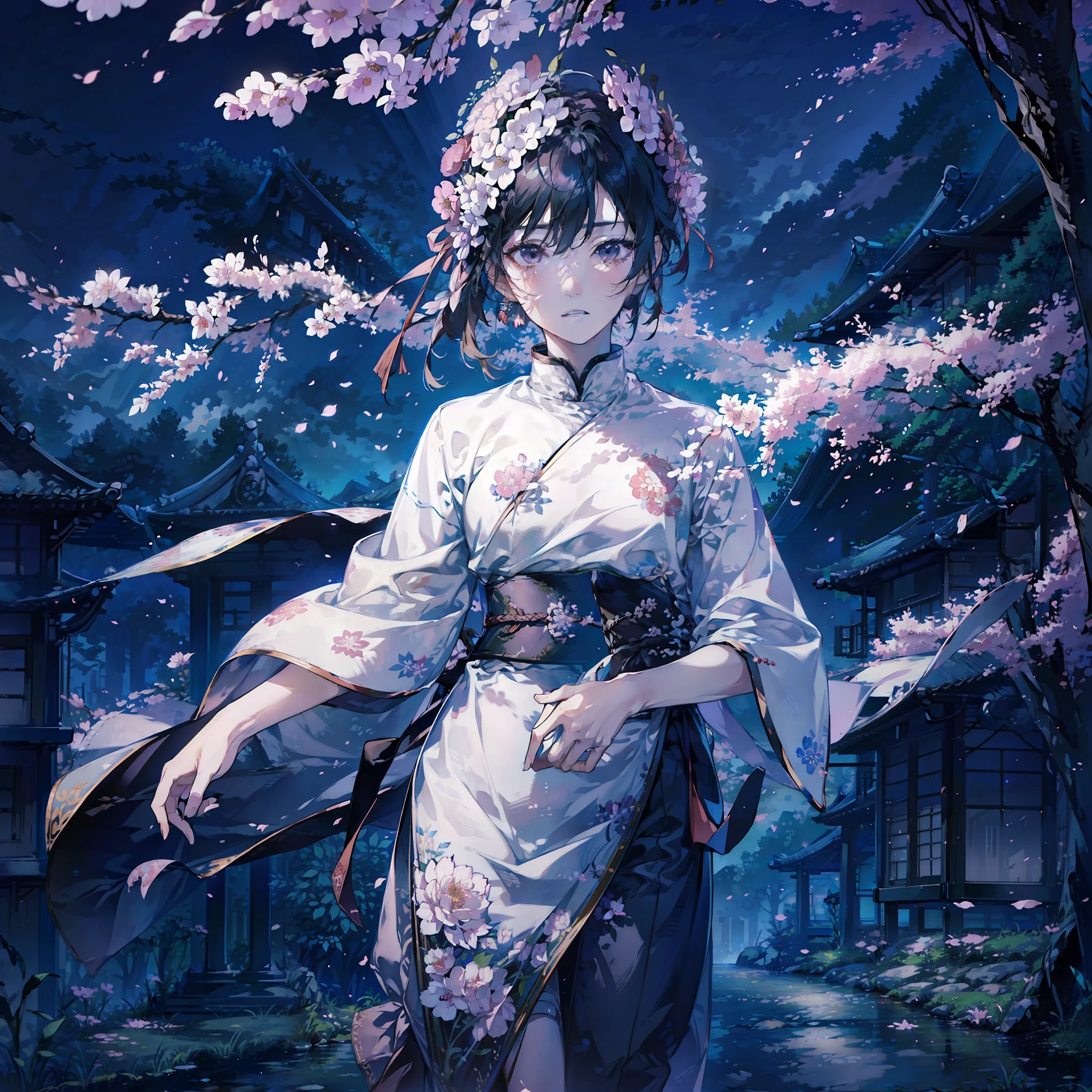 ​masterpiece、Landscape with rusty shades、Old Japan landscape、kyoto、Meiji、Taisho、Taisho romance、stone pavement、catss、top-quality、hightquality、Highly detailed CG Unity 8K wallpapers、art  stations、Digital Illustration、with an intricate、trending、awardwinning photo、depth of fields、nffsw、chromatic abberation、真实感、A highly detailed、trends in the art station、CGsociety Trends、with an intricate、high detal、Dramatic、 8K, 16 K, top-quality, photon maping, Radio City, Photorealsitic, Elaborate CG, Physically Based Rendering, ultra realistic realistic textures, unrealengine5, motion angles、cinematlic lighting, Dramatic Writing, Professional Writing,