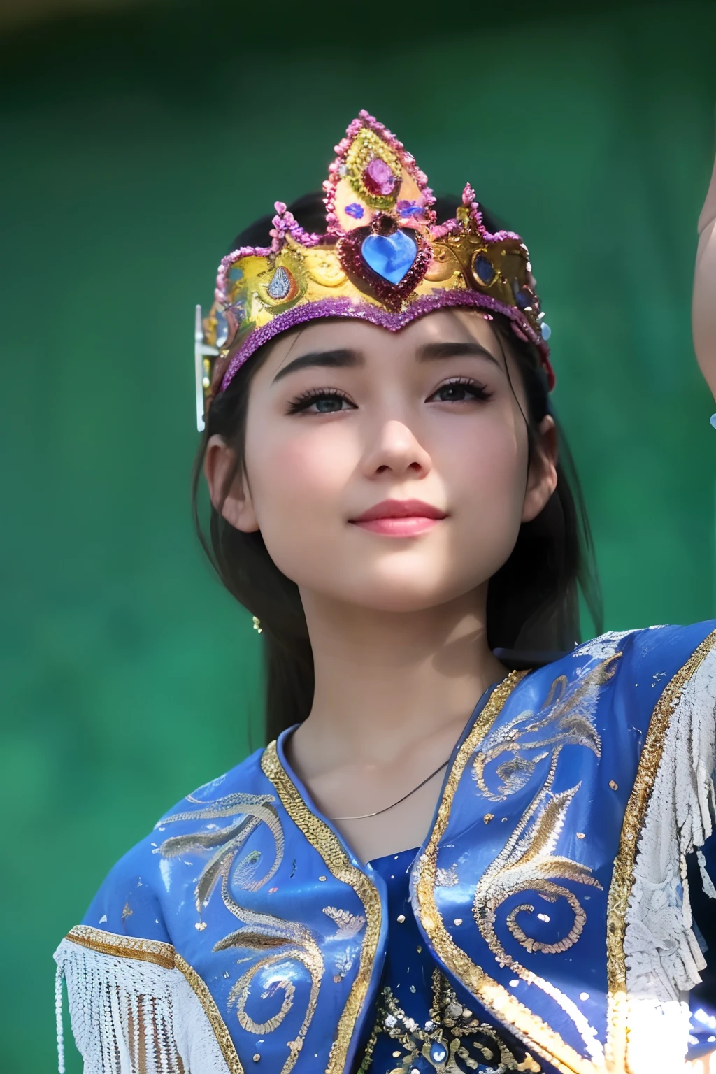 (8k, best quality, masterpiece:1.2), (realistic, photo-realistic:1.37), ultra-detailed, 1 girl,cute, solo,beautiful detailed sky,dating,(nose blush),(smile:1.15),(closed mouth) small breasts, (long hair:1.2),floating hair NovaFrogStyle, upper body, tank top