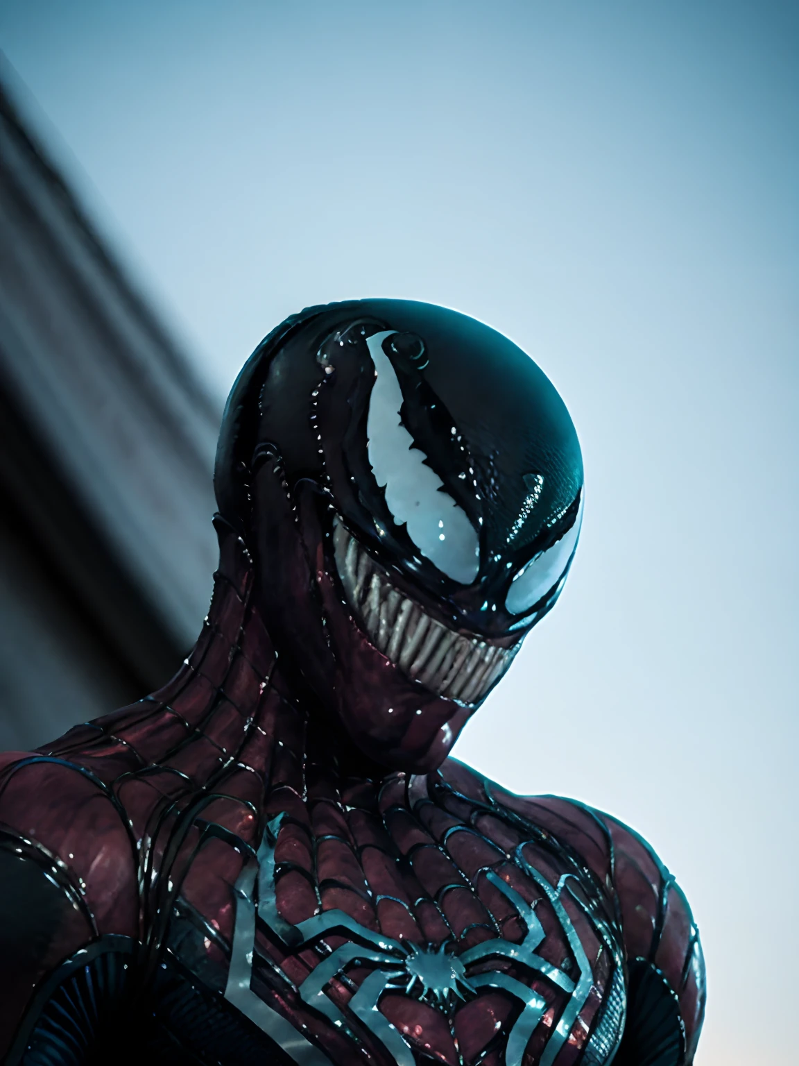 Venom by the - artist - who - is - the - villain - in - poison, Simbionte venenoso, Simbionte, veneno, venenoso, chaos nightmare ❄️ amour veneno, Colmillos de veneno, Disfraz de veneno, Butchery, Mezcla de veneno y Cthulhu, Veneno sumergiendo a Spiderman, foto de perfil, Butcher's tusks, Supervillano oscuro, Venomfang, Imagen de perfil, cuerpo completo