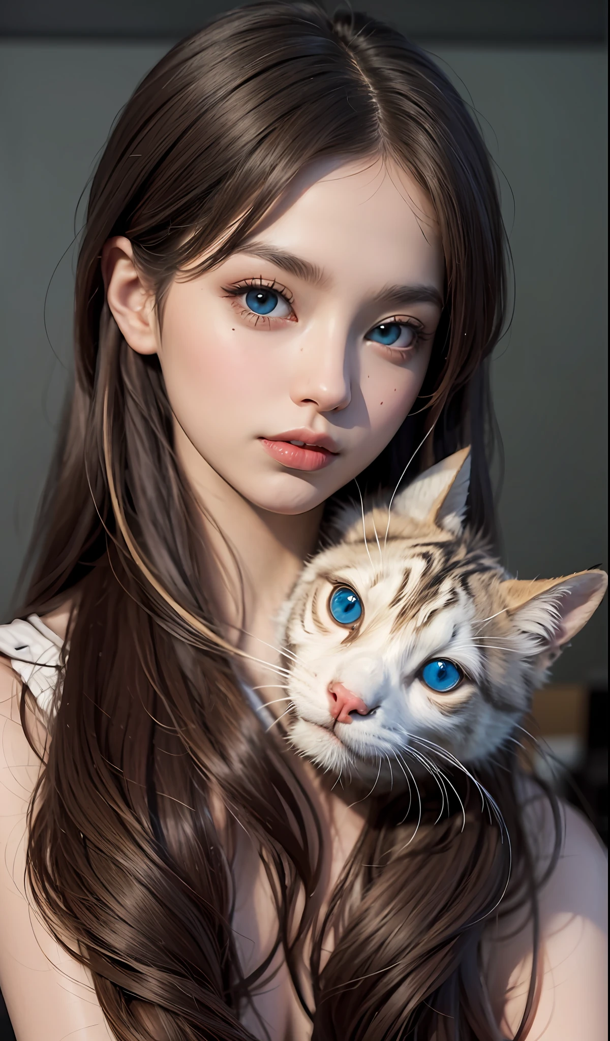 dragon, female, blue eyes, brown hair --auto --s2