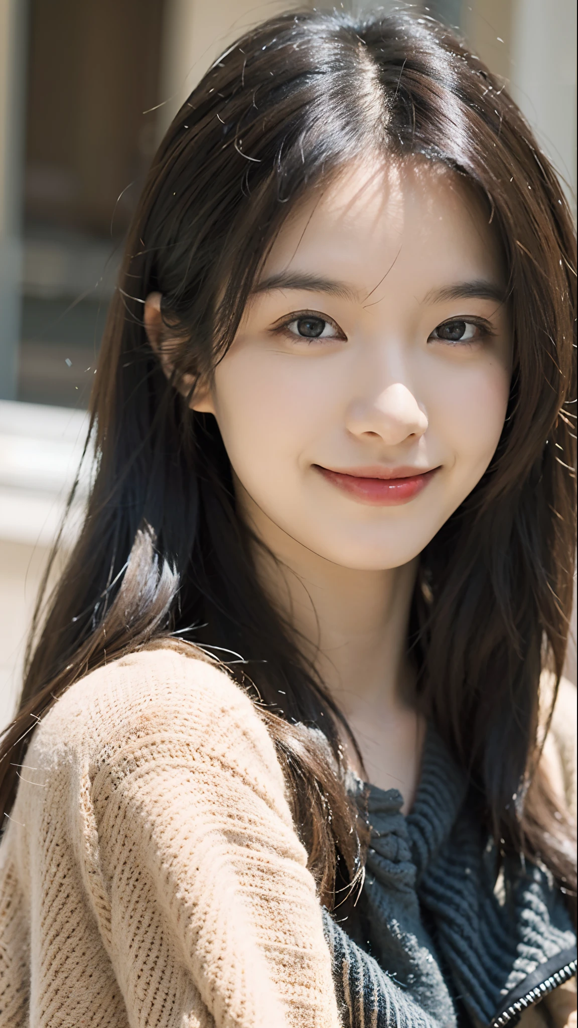 Best quality,masterpiece,ultra high res,(photorealistic:1.4),1girl, smile