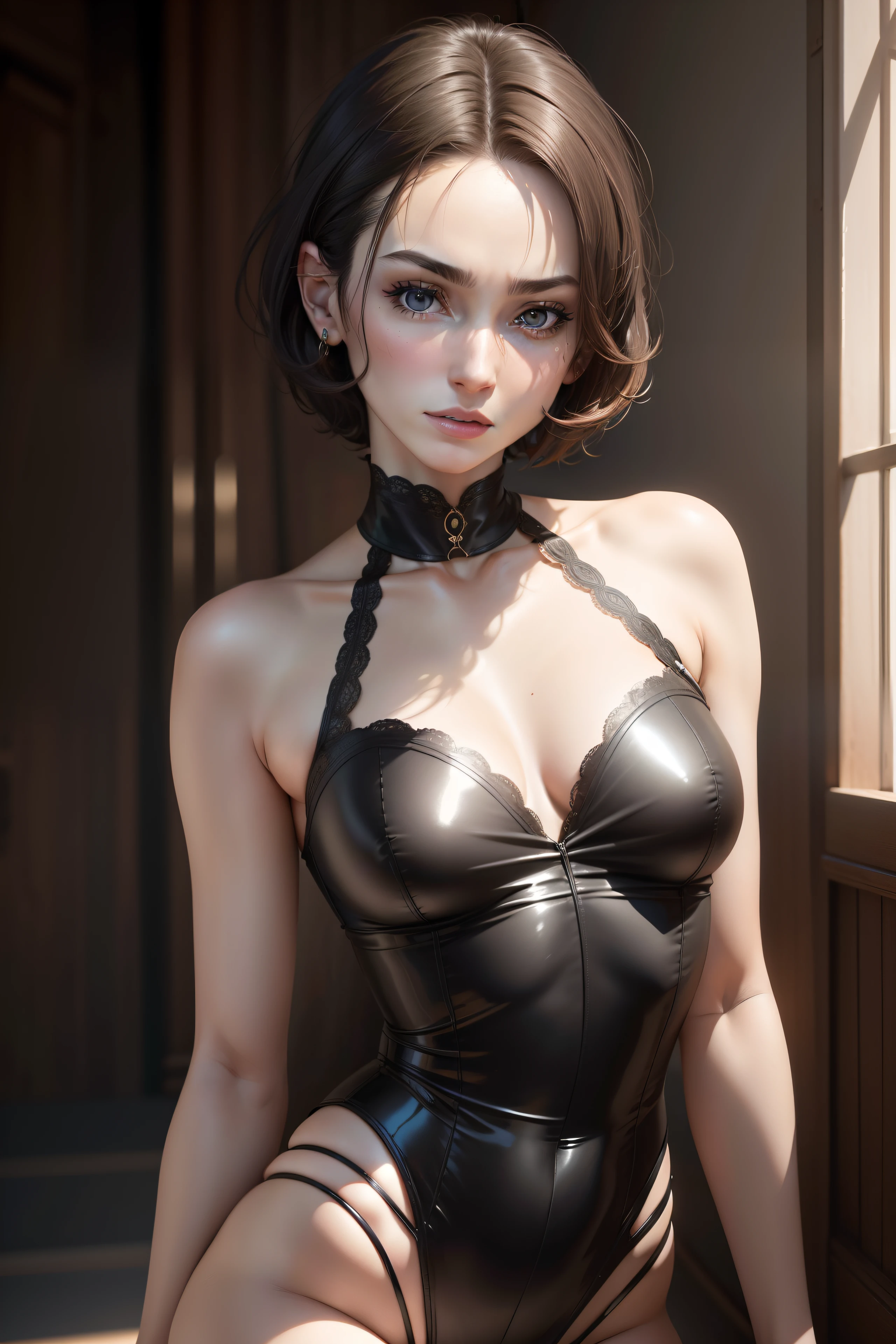masutepiece,Best Quality,ultra-detailliert,hight resolution,hight resolution,4K,Portrait in 4K,8K,8K Portrait,Unity 8k壁纸,extremely details CG,Realistic,Raw photo,Real person,a portrait photo of,Photorealistic,Shiny skin,Detailed skin,Erin O'Connor