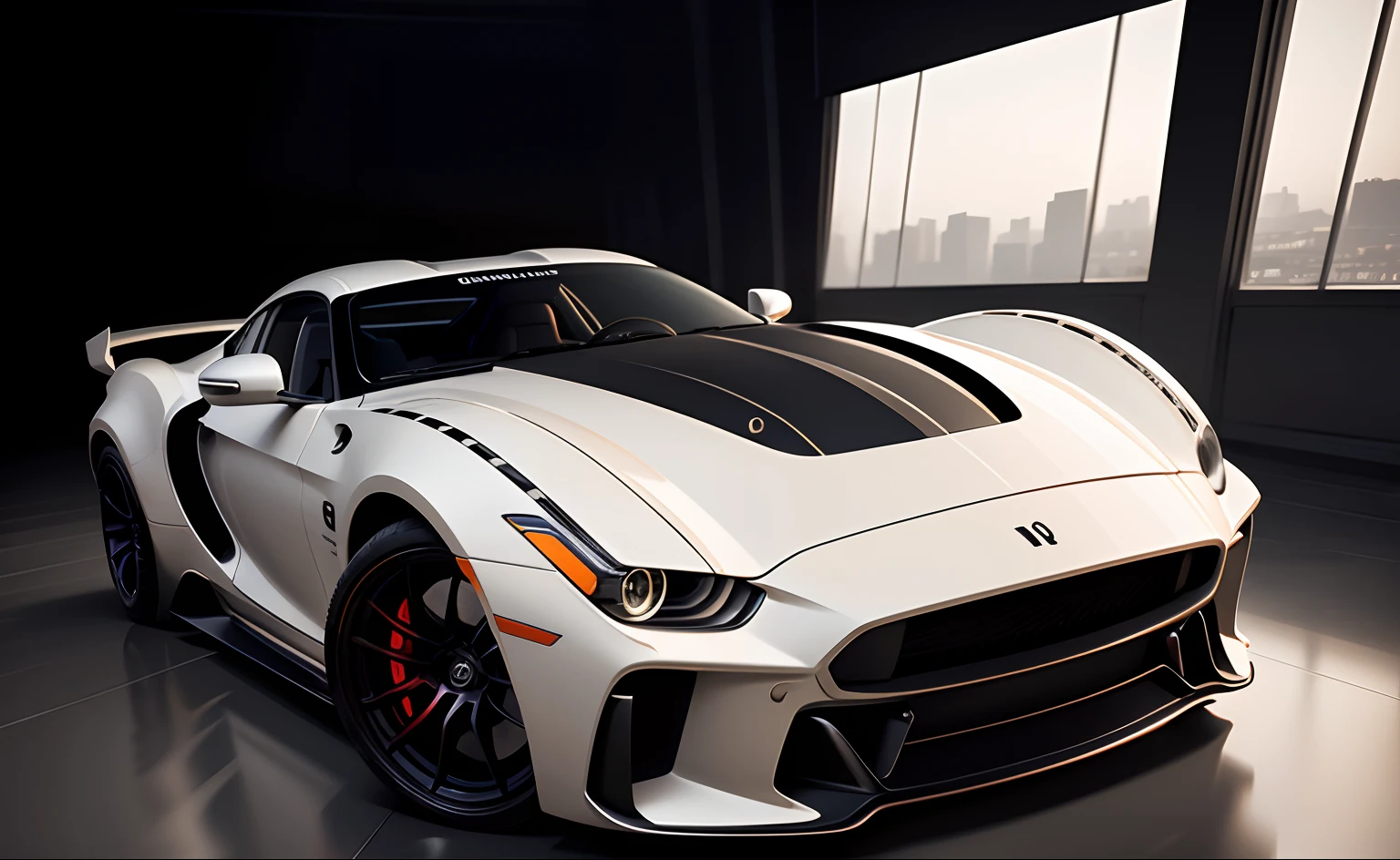 car in the style of M4rbleSCNEW