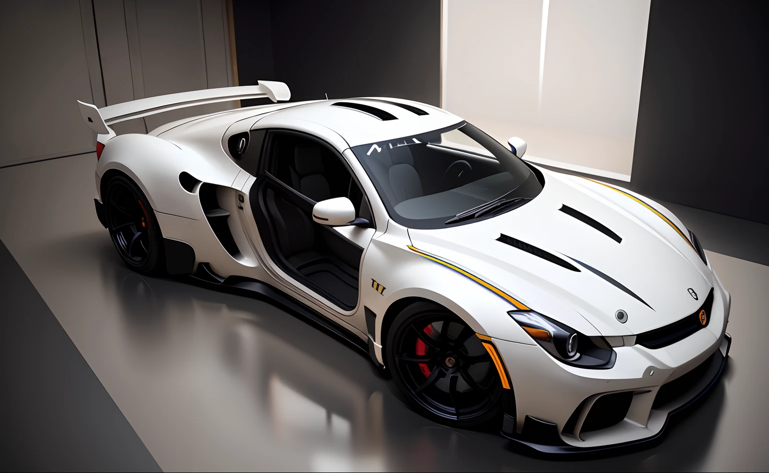 car in the style of M4rbleSCNEW