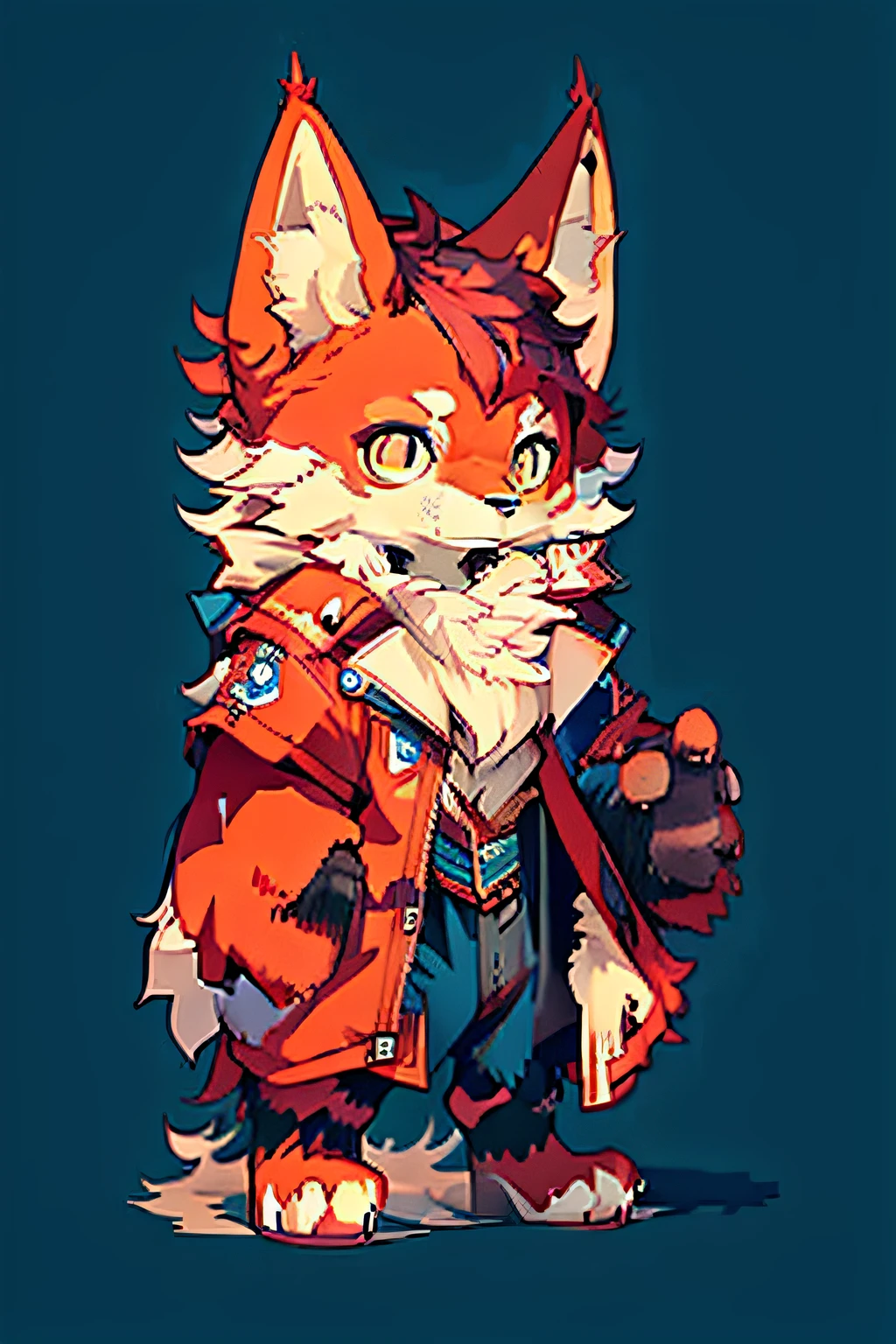 #Wolf fur Red fur Blue fur