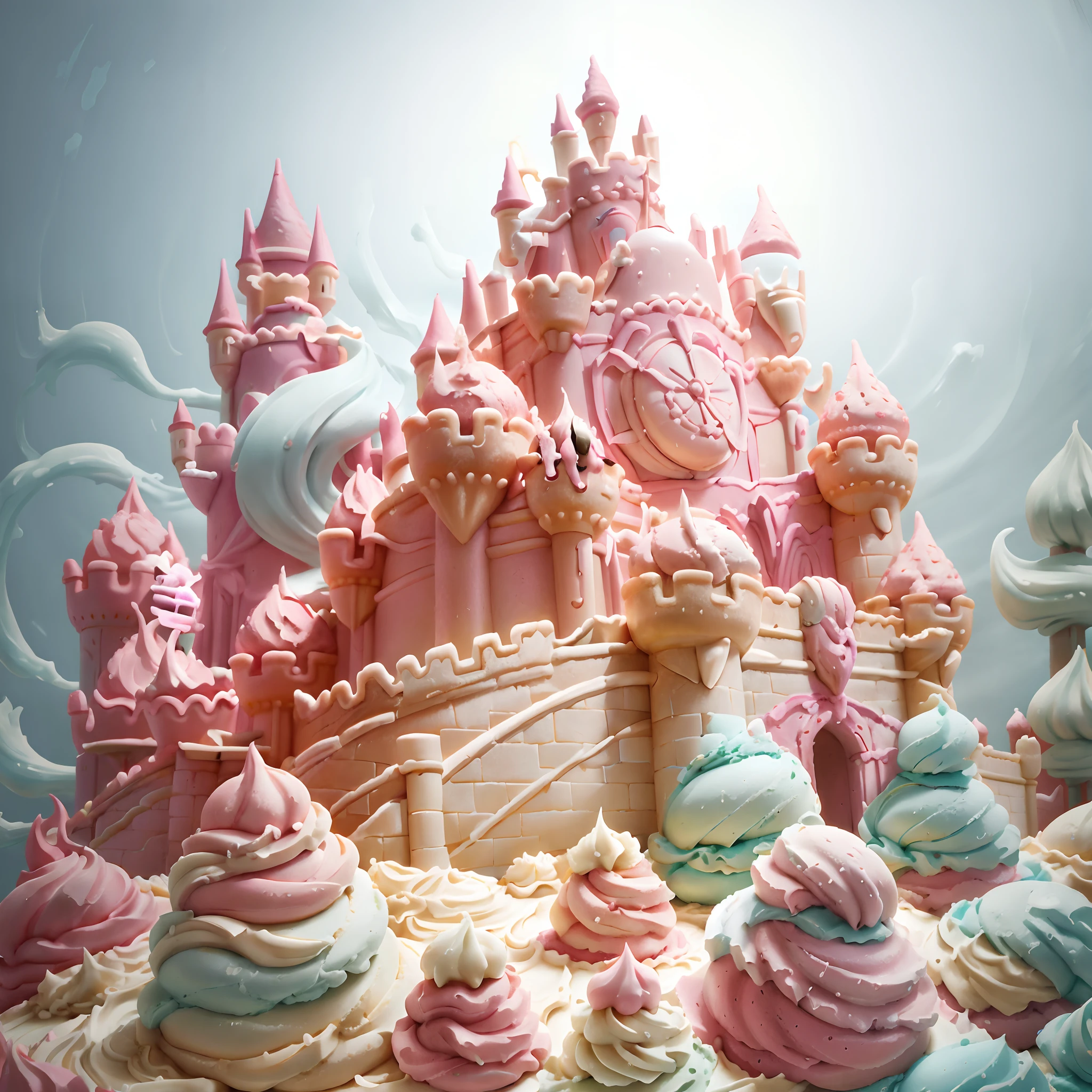 Ice cream Style castle