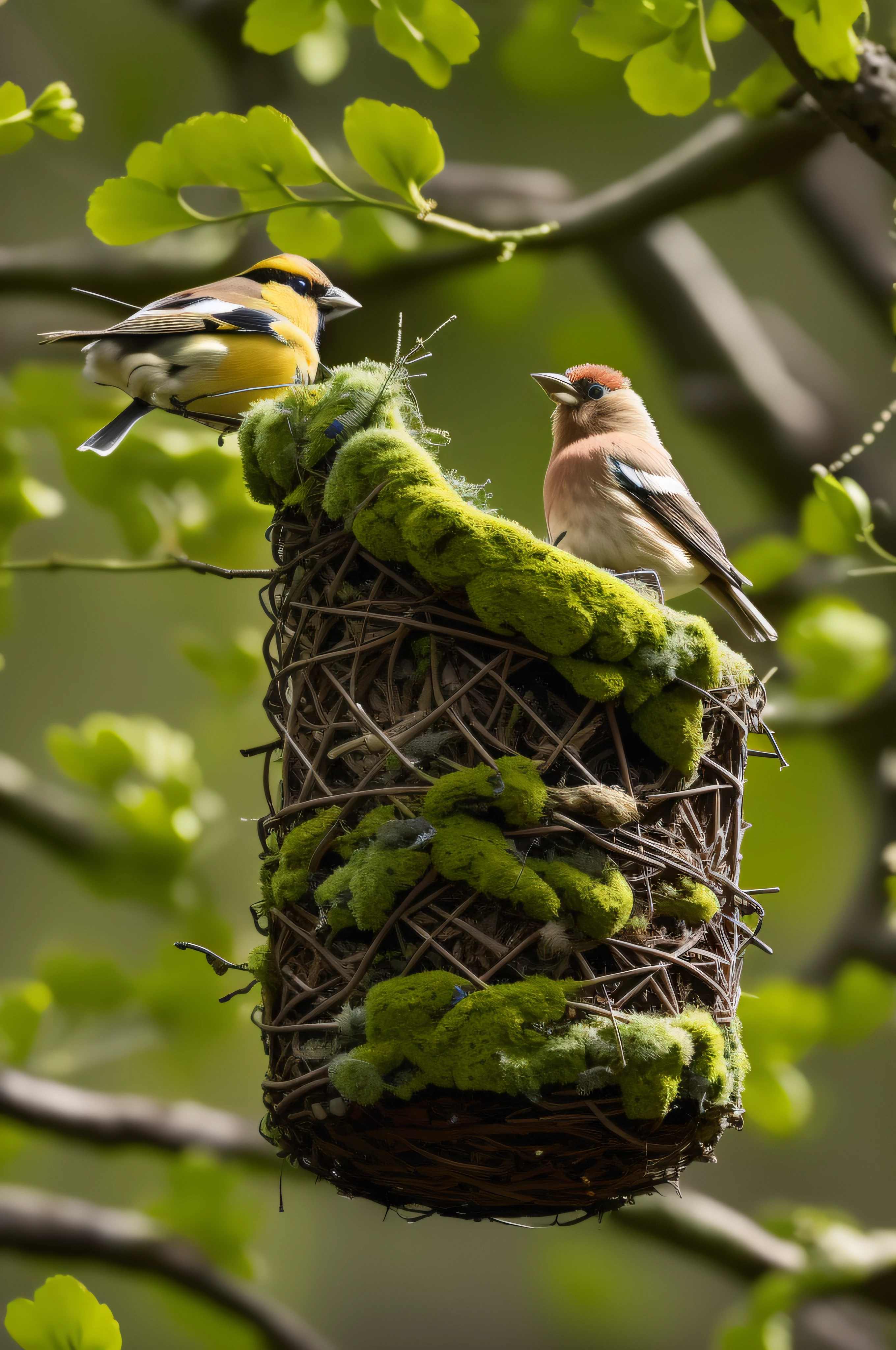 The clock-a-clay is creeping on the open bloom of May, the merry bee is trampling the pinky threads all day, And the chaffinch it is brooding on its gray mossy nest, In the whitethorn bush where I will lean upon my lover's breast,