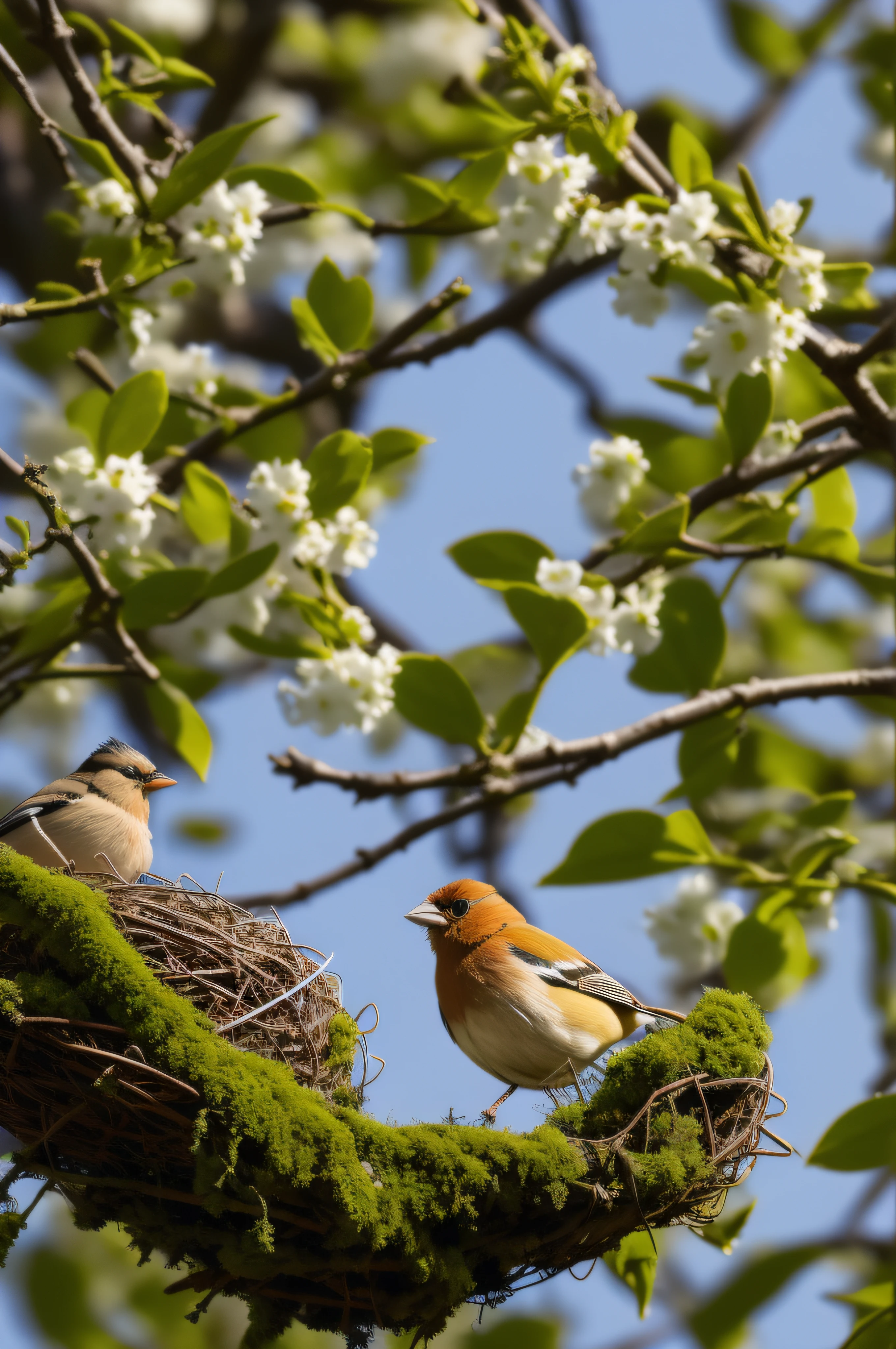 The clock-a-clay is creeping on the open bloom of May, the merry bee is trampling the pinky threads all day, And the chaffinch it is brooding on its gray mossy nest, In the whitethorn bush where I will lean upon my lover's breast,