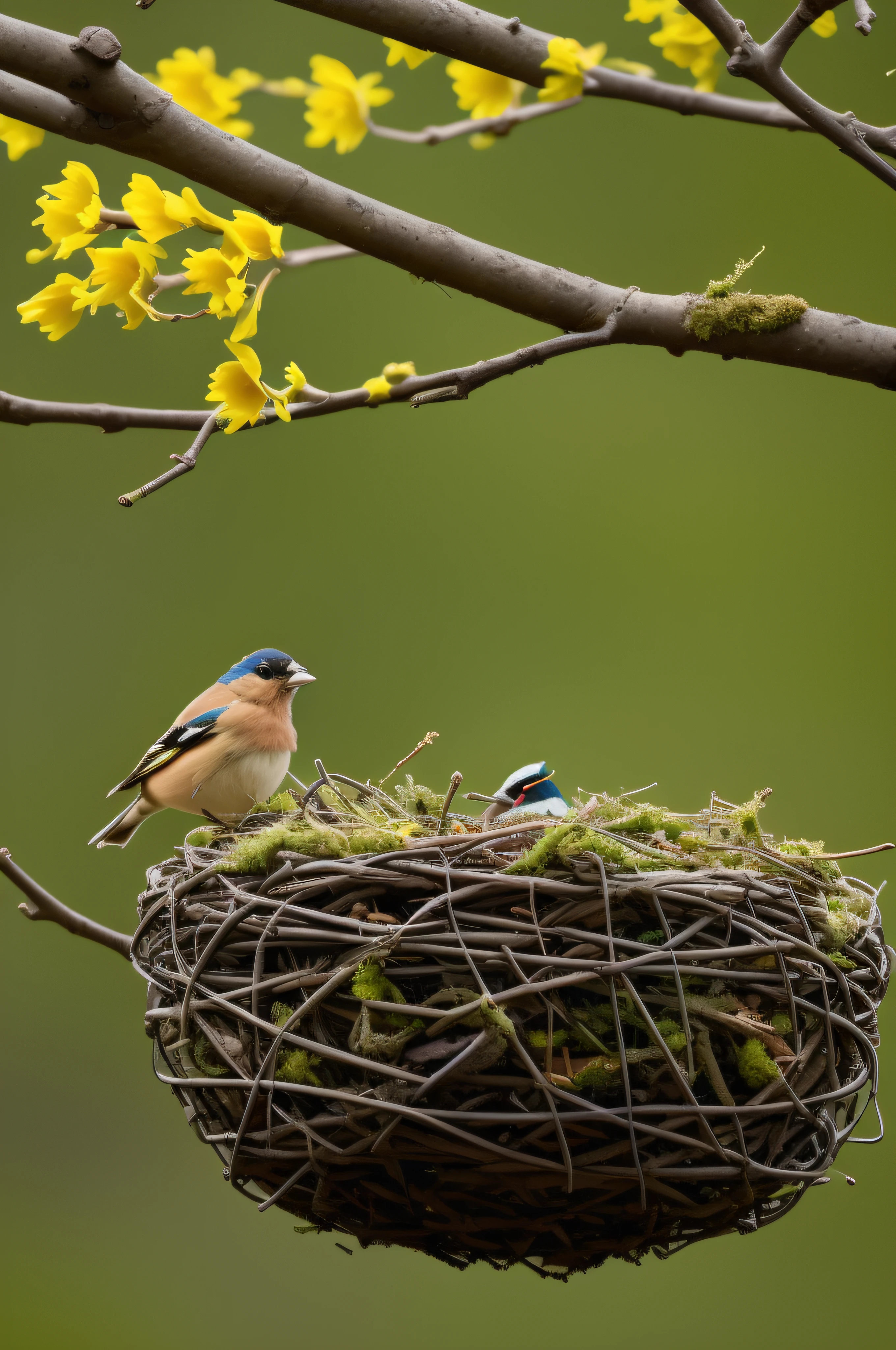 The clock-a-clay is creeping on the open bloom of May, the merry bee is trampling the pinky threads all day, And the chaffinch it is brooding on its gray mossy nest, In the whitethorn bush where I will lean upon my lover's breast,