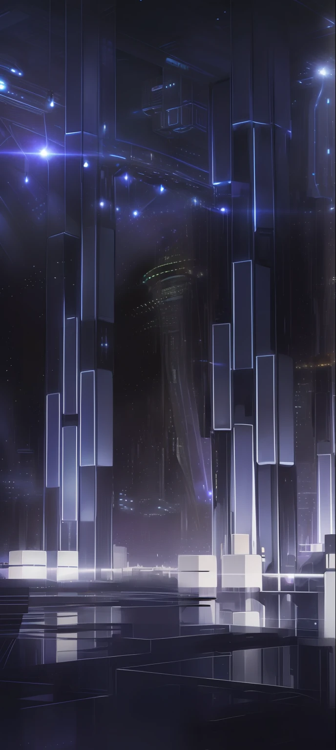 There were a lot of lights on in the room, background artwork, futuristic urban background, modern nocturnal background, megastructure background, metropolis background, background art deco palace, dark sci - fi background, megastructure background), sci fi background, background megastructure, geometric futuristic cityscape, nightclub background, Futuristic city background, cosmos backdrop, Stage background, cybernetic city background