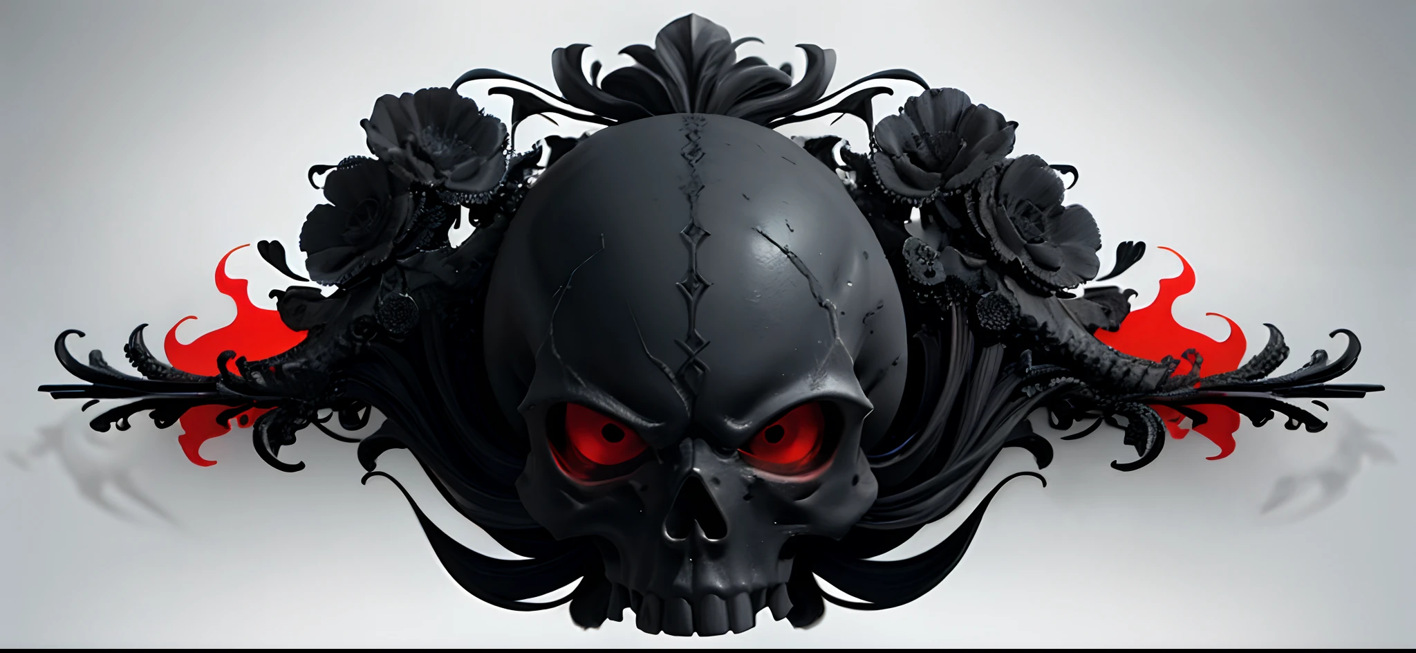 floating skull,red black,artwork, (poster), design, layout, (graphic design1.3), modern art, creative, colorful, abstract, minimalist, multiple monochrome,
(UHD, highres, ultra detailed, intricate details, textural effects, 8k:1.2)