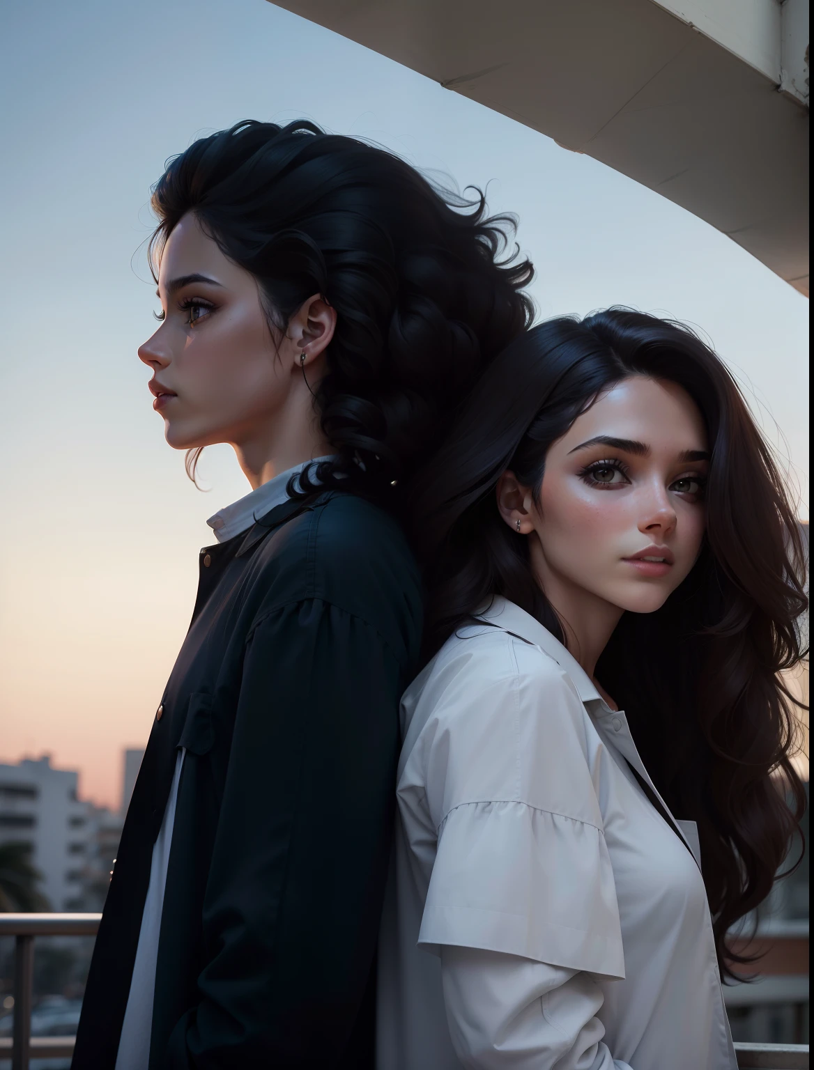 Deixar o cabelo da mulher liso