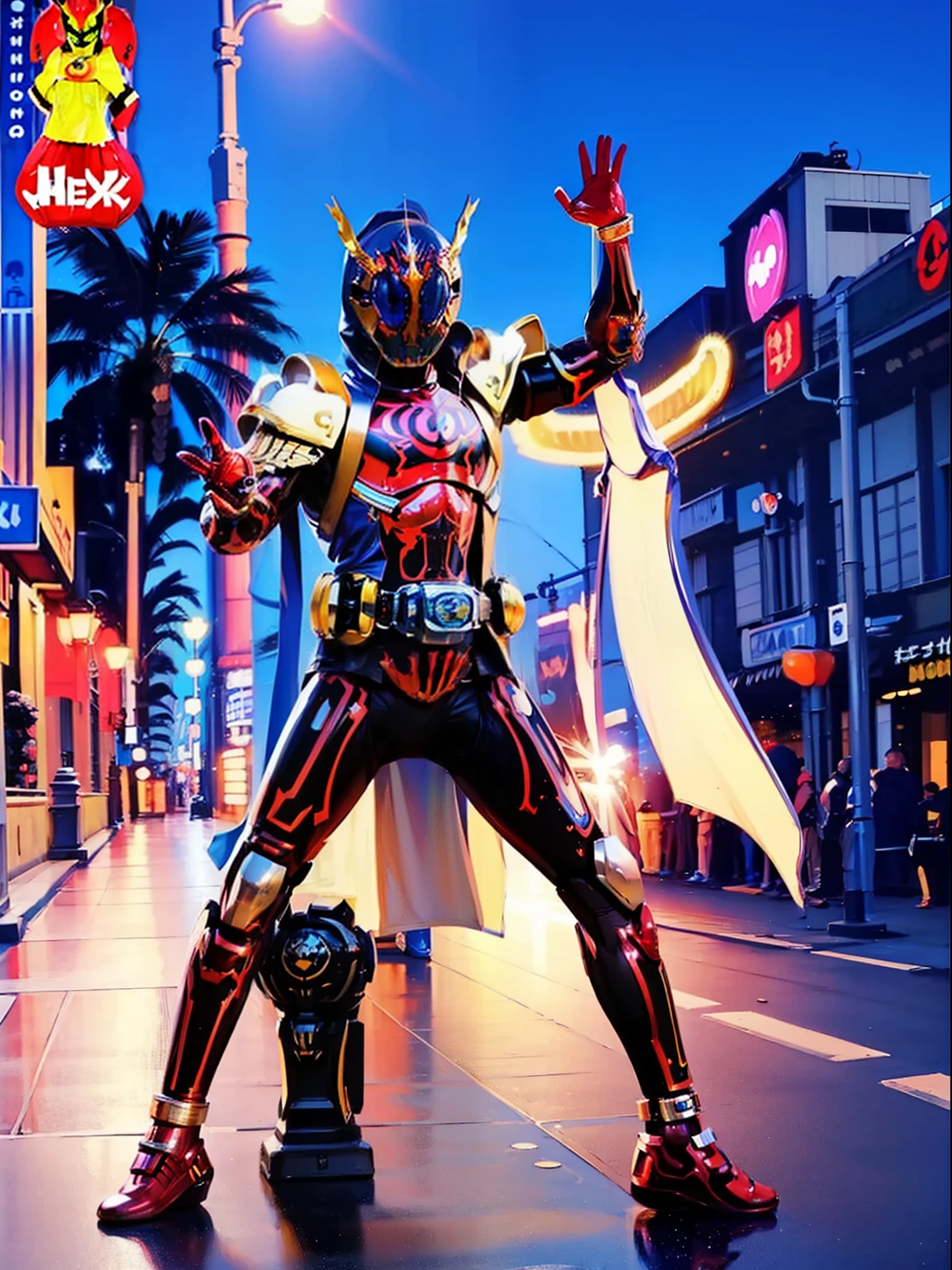 tmasterpiece, (realisticlying:1.4), best qualtiy, beautiful light up, RAW photogr, 8k uhd, filmgrain,1girll(kamen_rider),Vertical painting