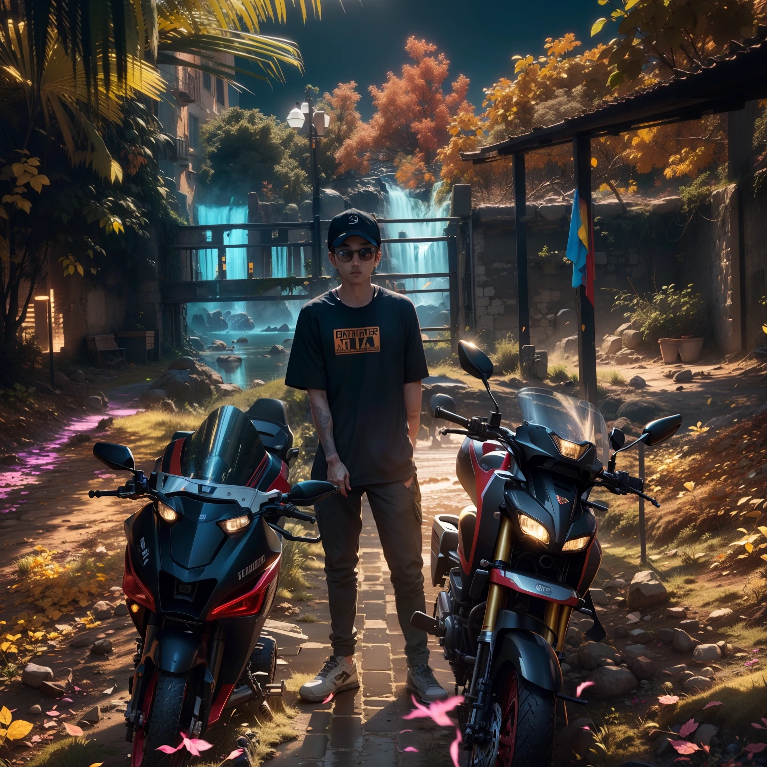 Colour background and 8k high quality