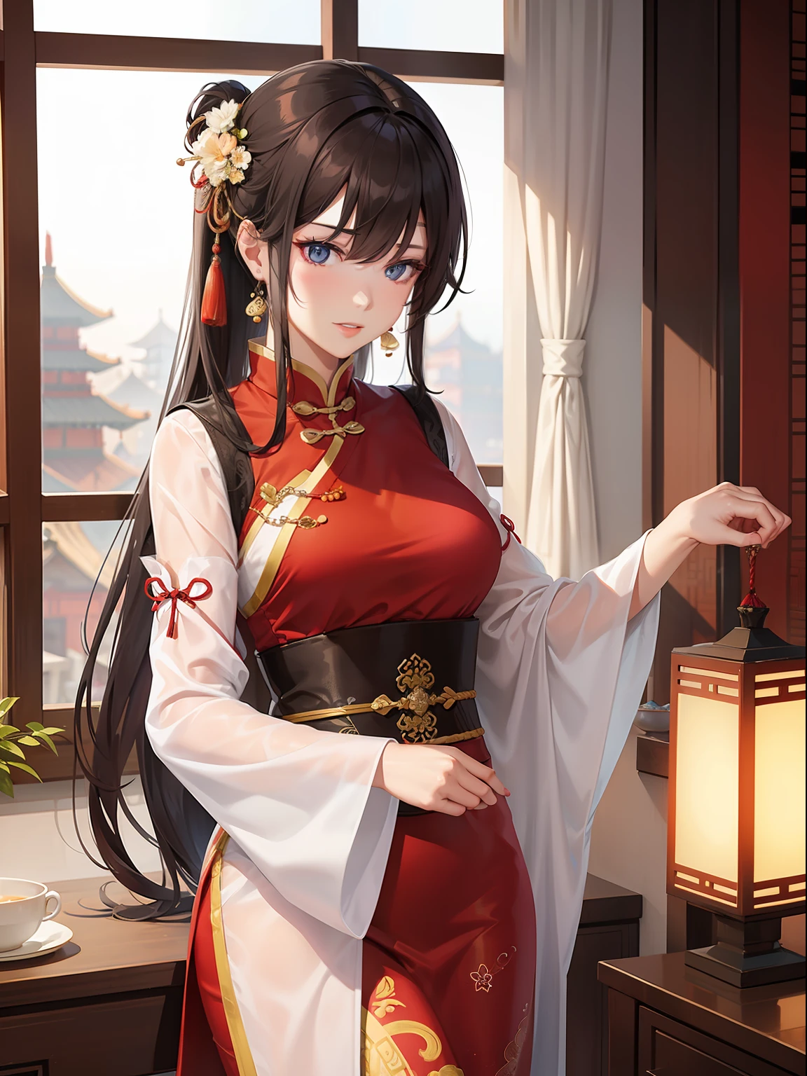 woman, China, ancient, traditional