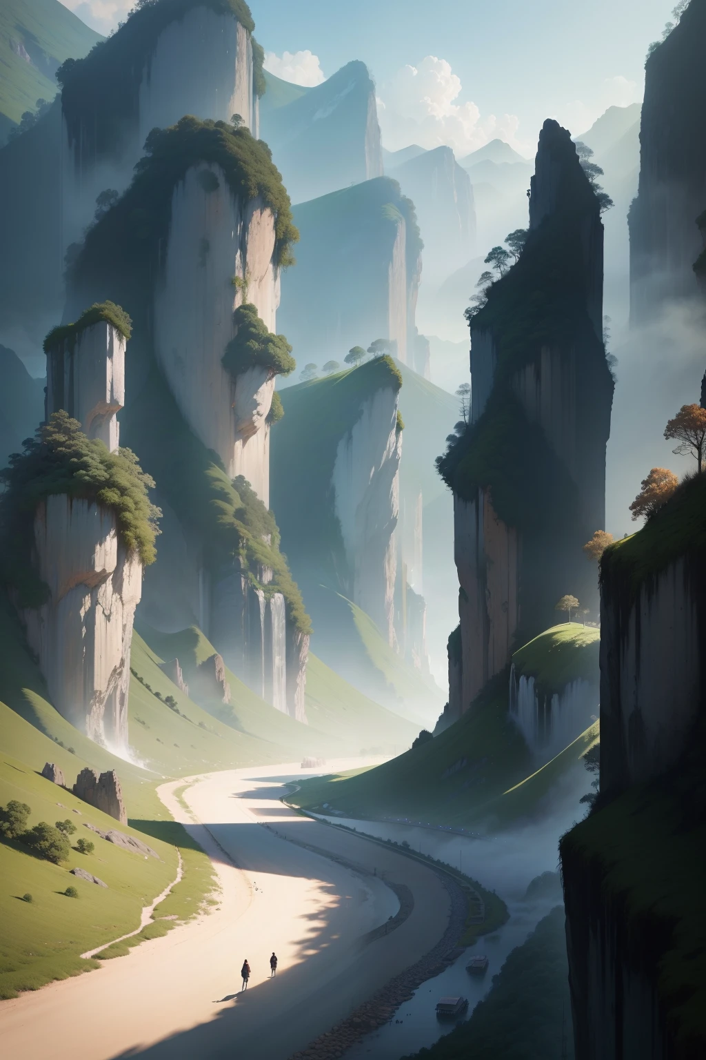 Cai Xukun landscape painting。